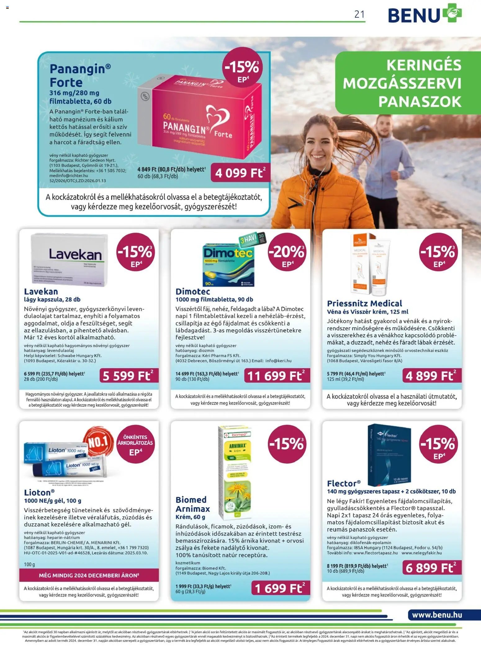 BENU Gyógyszertárak újság 2026.02.01. Akciós újság BENU Gyógyszertárak (2026-02-01 - 2026-02-28)