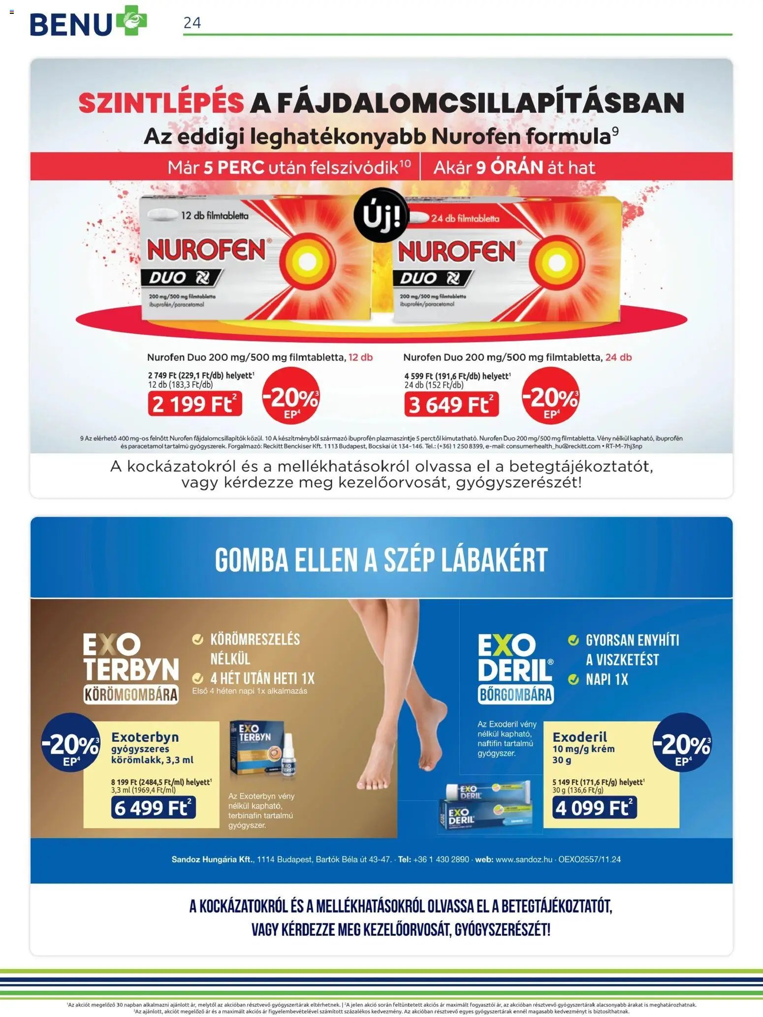BENU Gyógyszertárak újság 2026.02.01. Akciós újság BENU Gyógyszertárak (2026-02-01 - 2026-02-28)