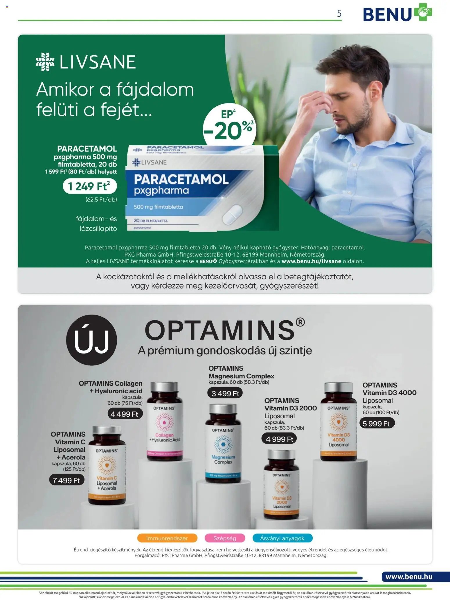 BENU Gyógyszertárak újság 2026.02.01. Akciós újság BENU Gyógyszertárak (2026-02-01 - 2026-02-28)