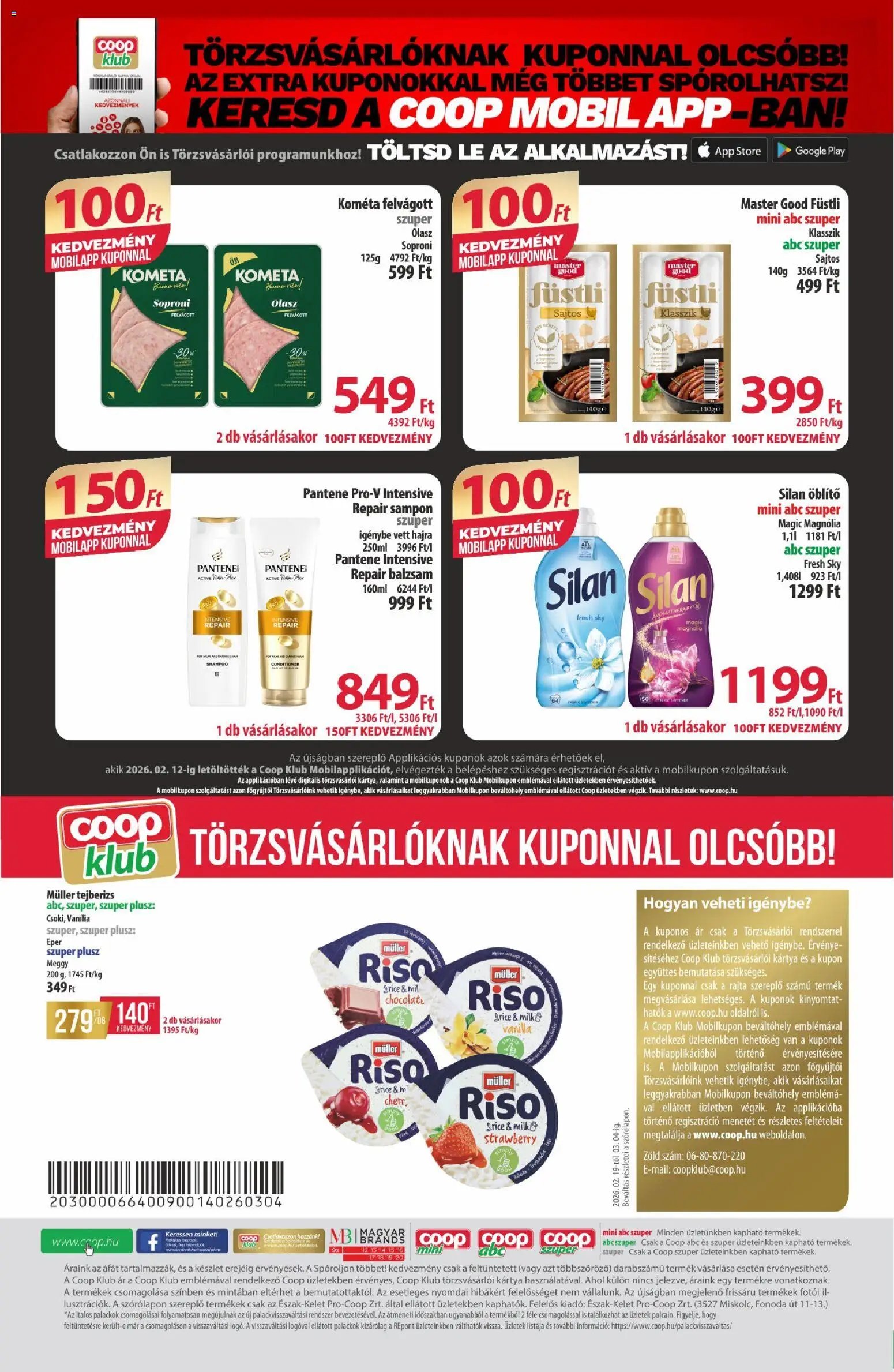 COOP újság 2026.02.19. Észak Kelet Pro-Coop Zrt (2026-02-19 - 2026-03-04)