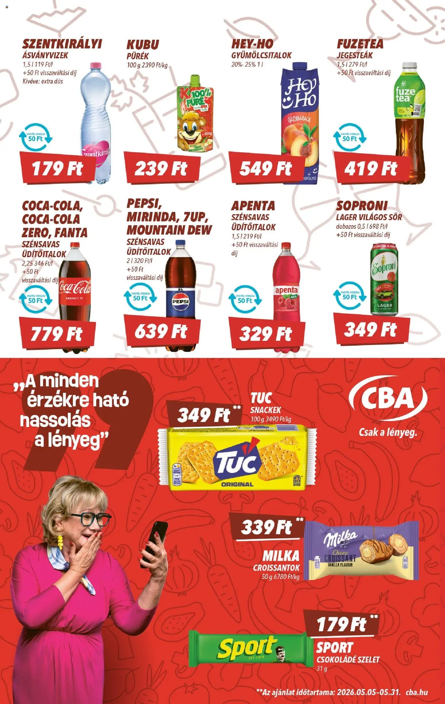 CBA újság 2026.05.14. CBA akciós újság (2026-05-14 - 2026-05-20)