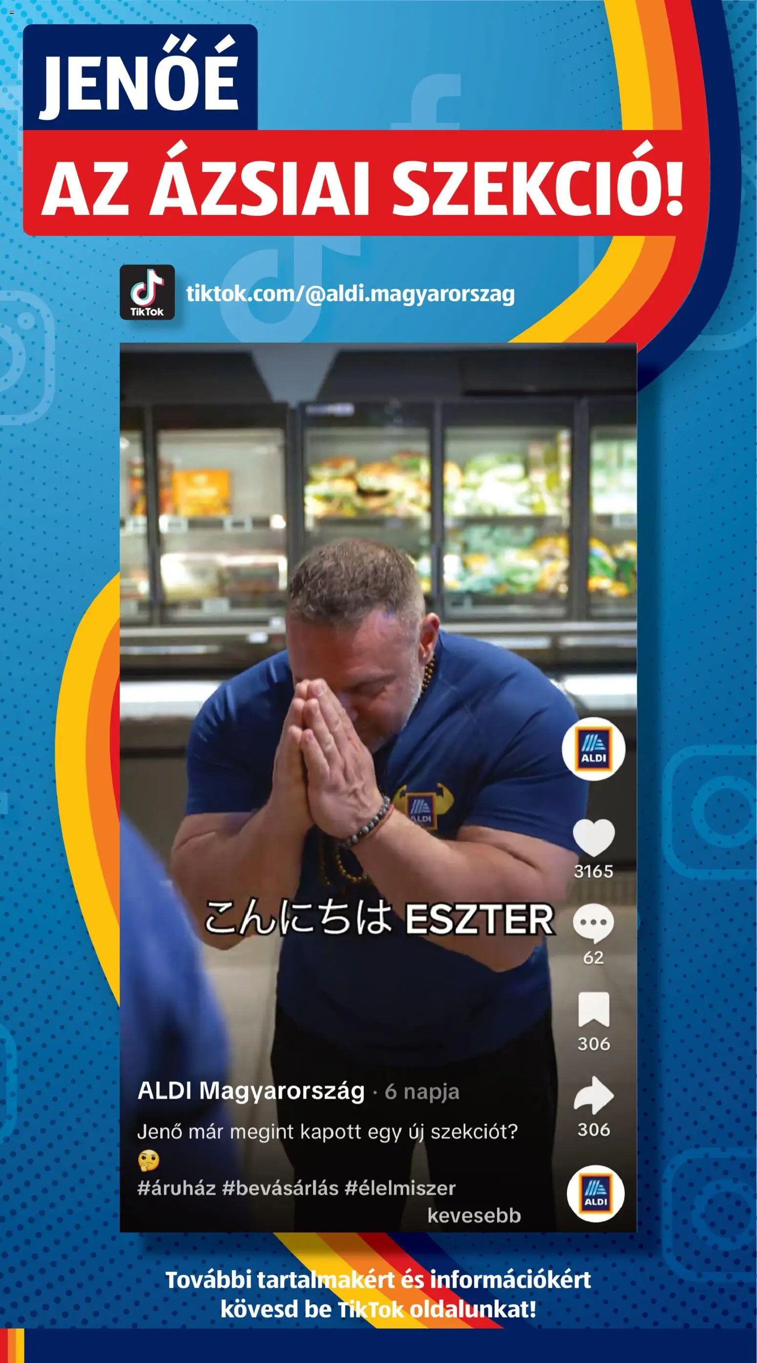 Aldi újság 2026.05.07. Aldi Középső sor termékei (2026-05-07 - 2026-05-13)