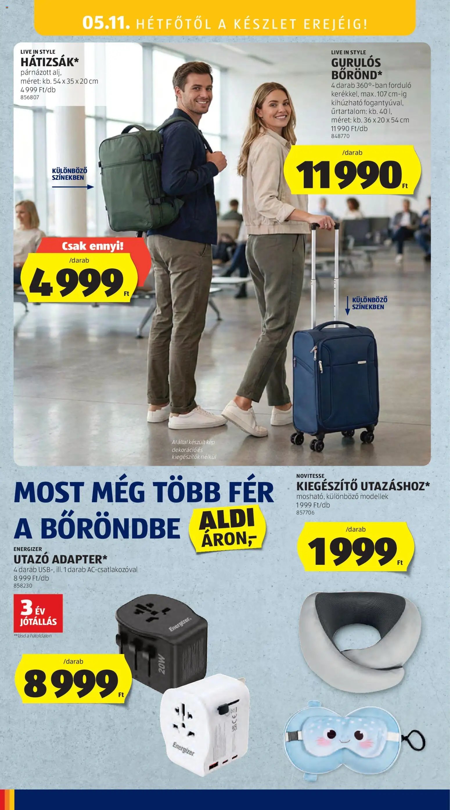 Aldi újság 2026.05.07. Aldi Középső sor termékei (2026-05-07 - 2026-05-13)