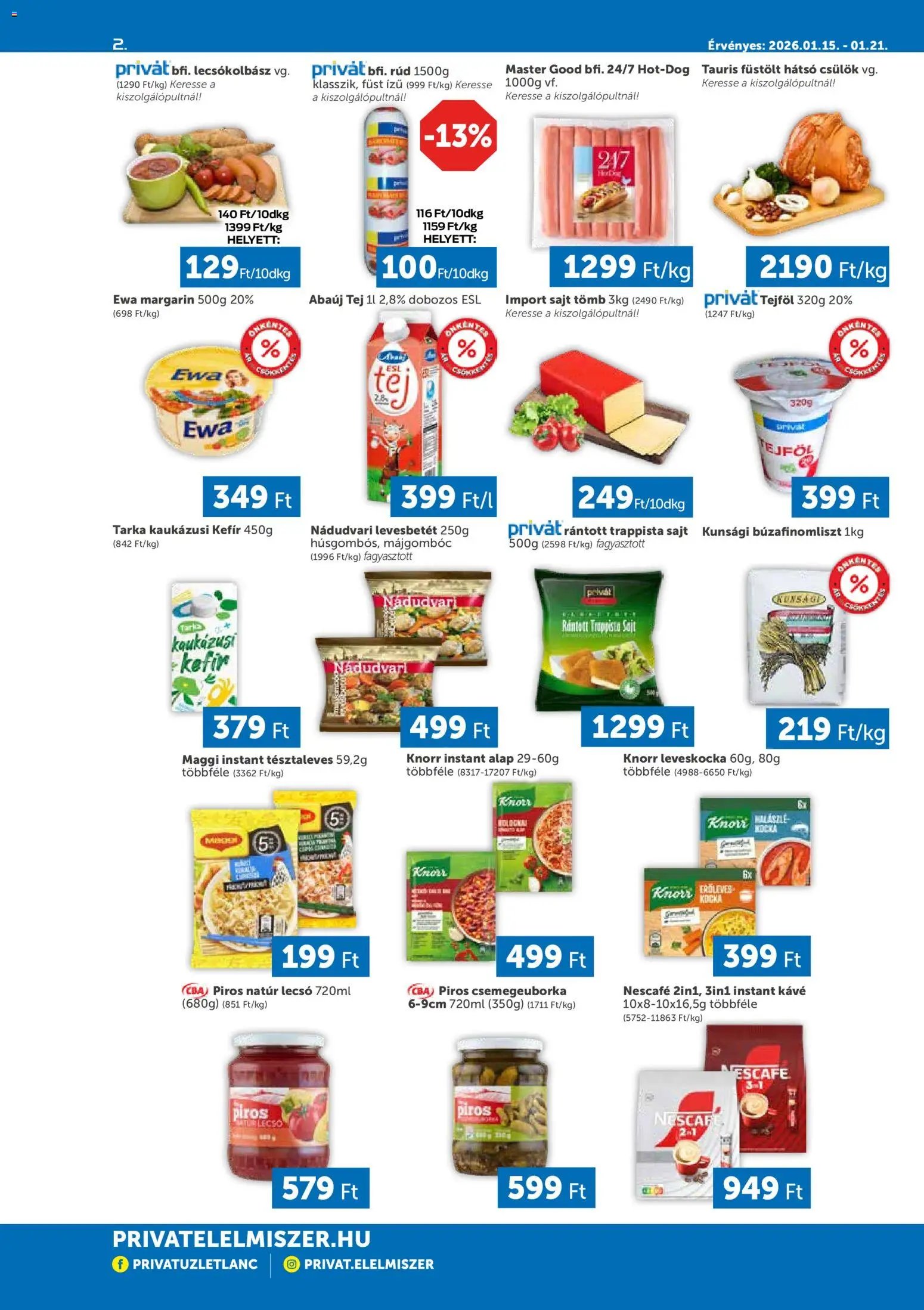 PRIVÁT újság 2026.01.15. Déli vármegyék (2026-01-15 - 2026-01-21)