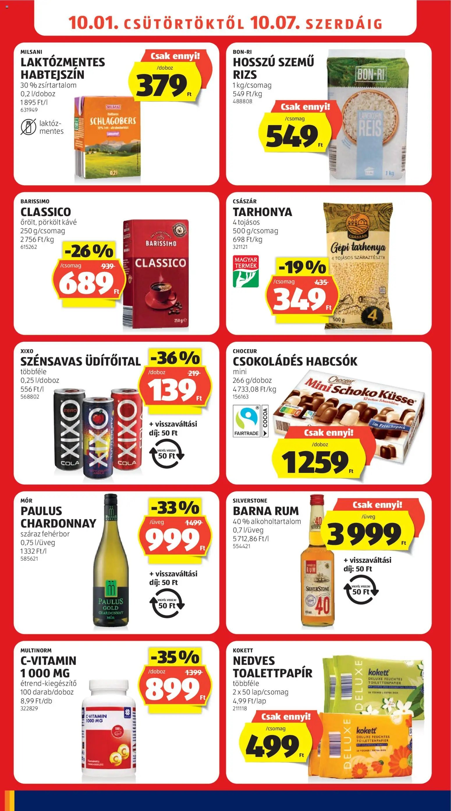 Aldi újság 2026.10.01. Aldi akciós újság