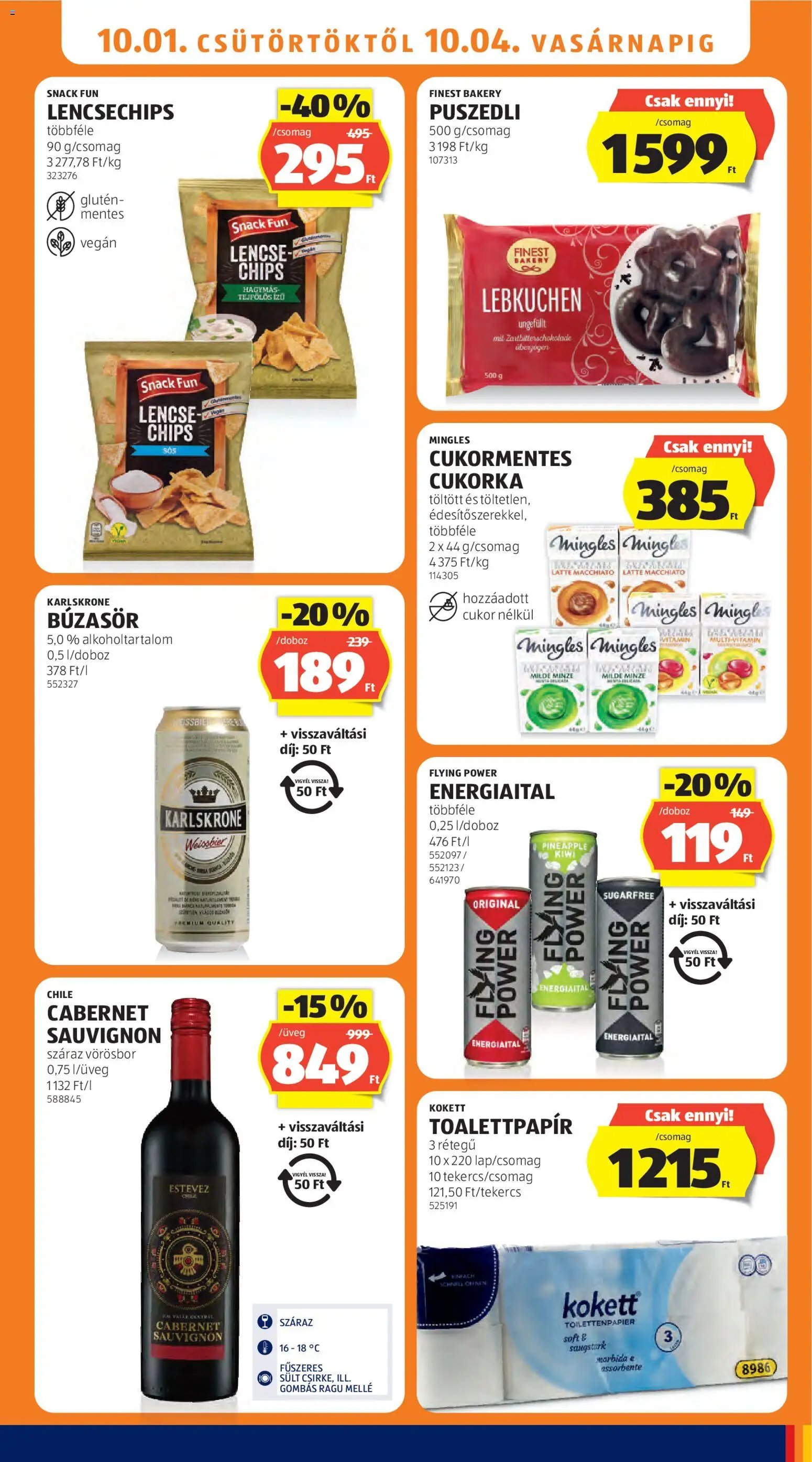 Aldi újság 2026.10.01. Aldi akciós újság