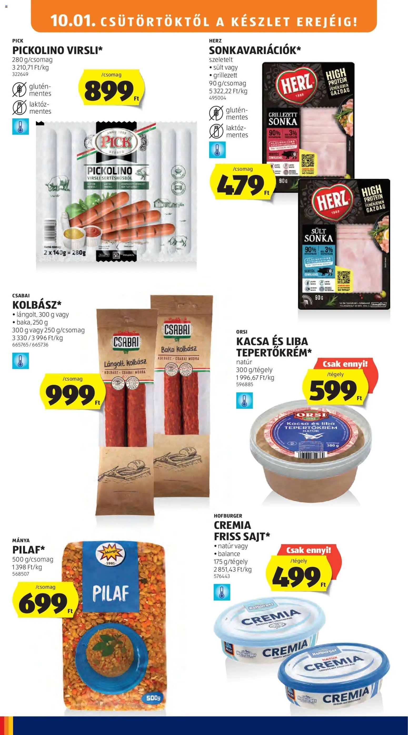 Aldi újság 2026.10.01. Aldi akciós újság