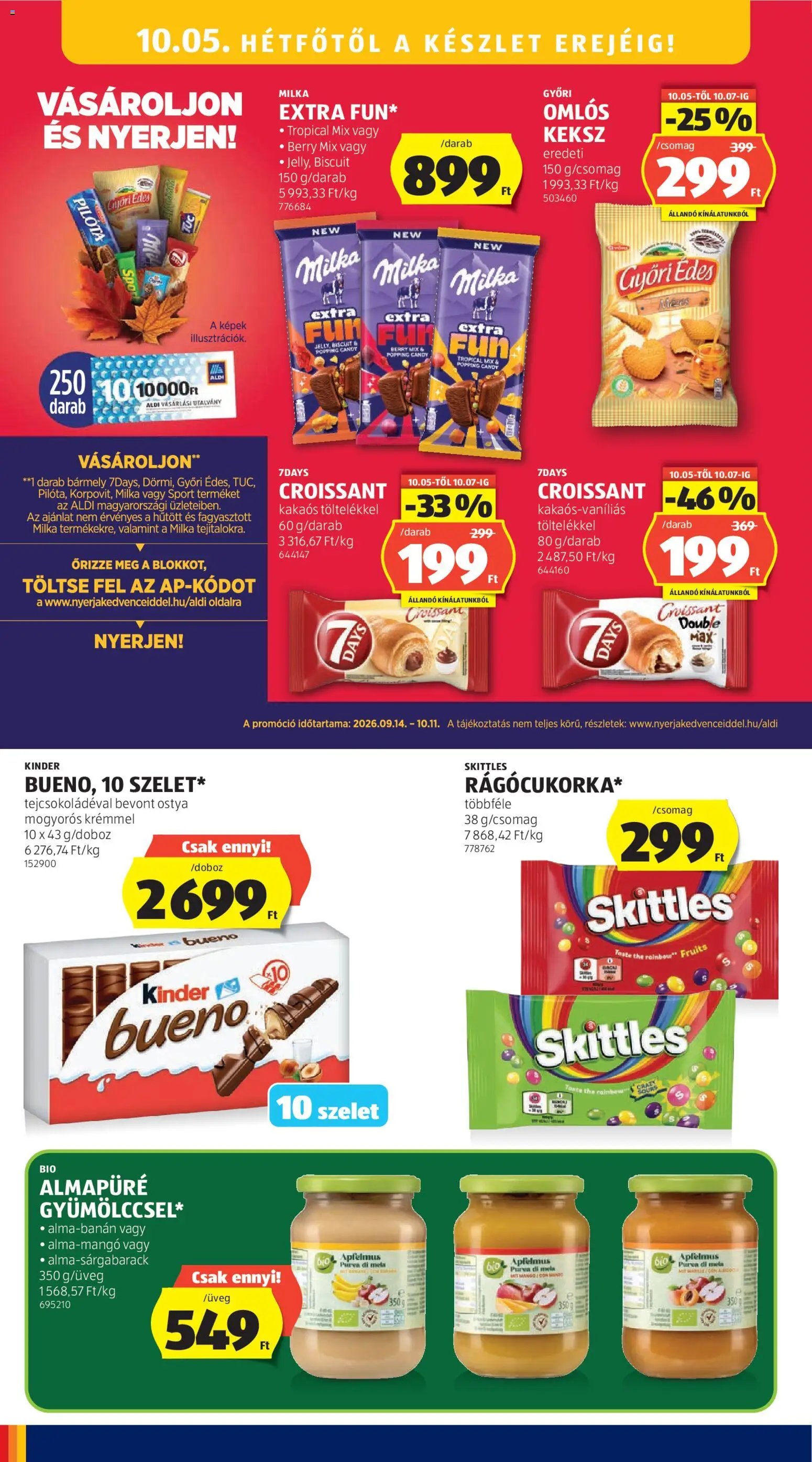 Aldi újság 2026.10.01. Aldi akciós újság
