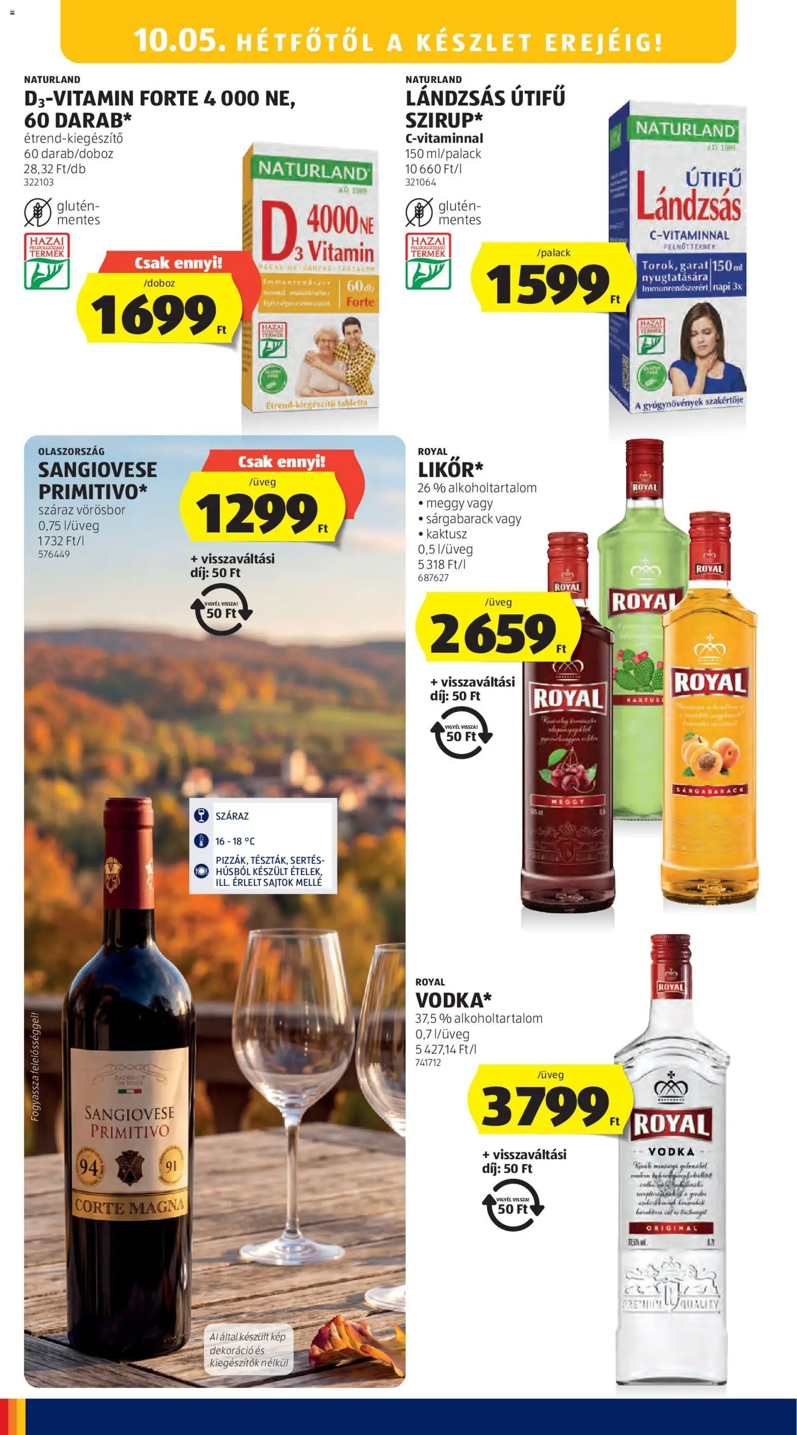 Aldi újság 2026.10.01. Aldi akciós újság