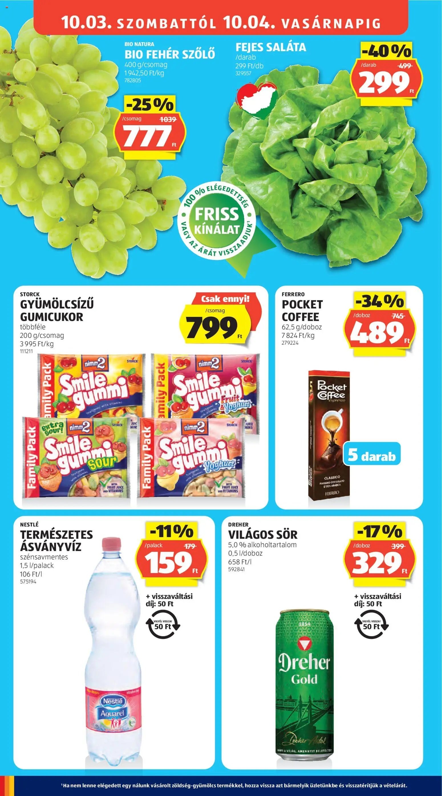 Aldi újság 2026.10.01. Aldi akciós újság