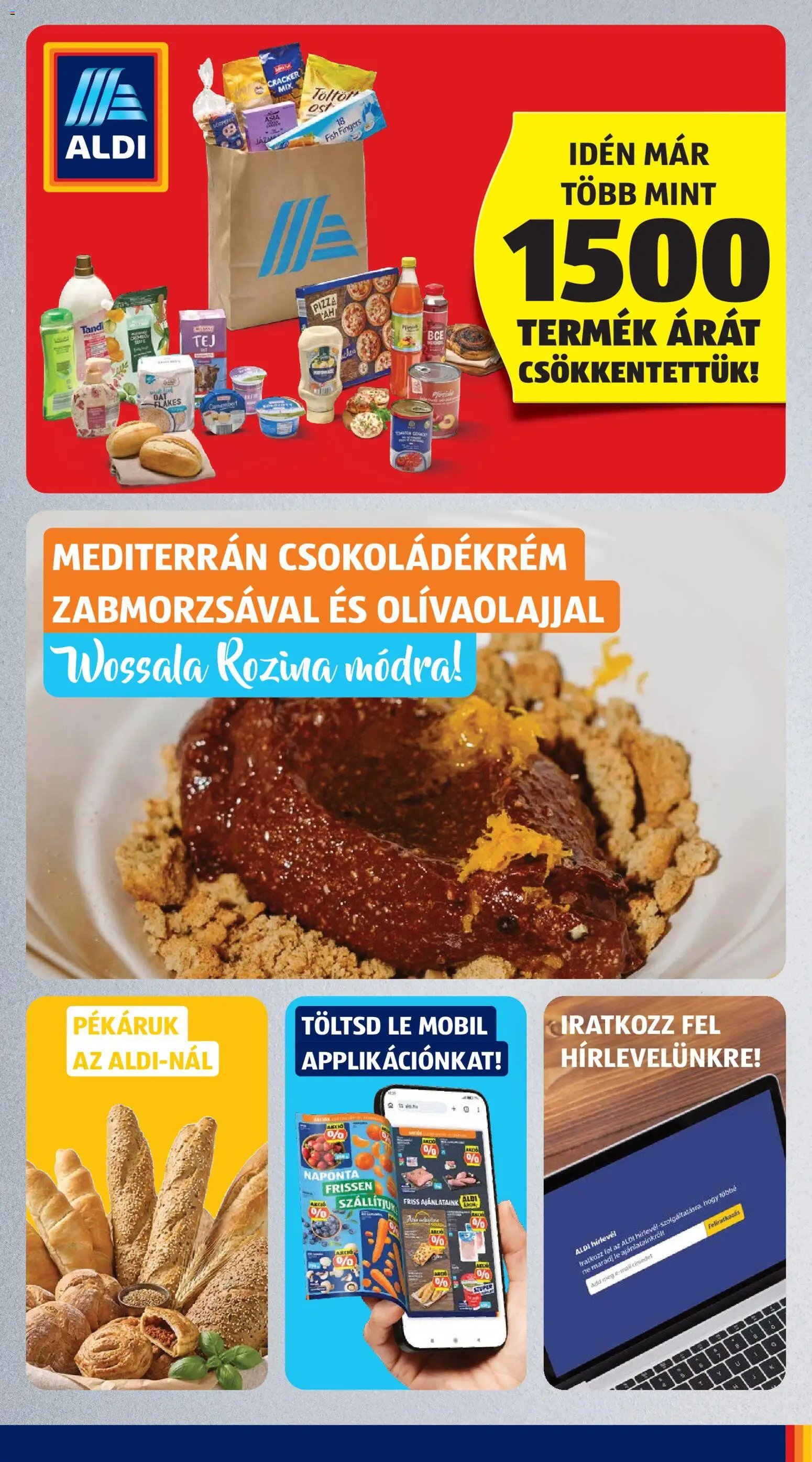 Aldi újság 2026.10.01. Aldi akciós újság