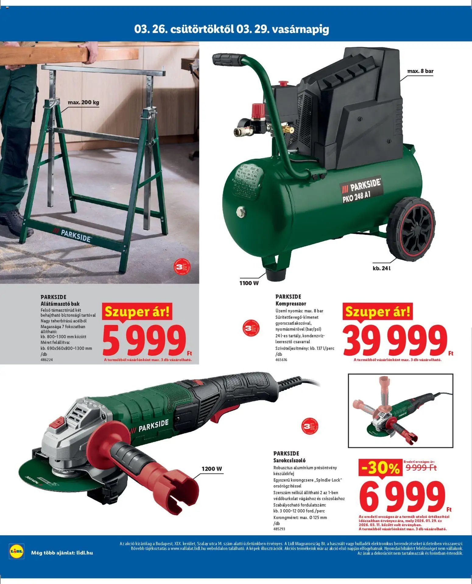 Lidl újság 2026.03.26. Lidl Budapest (2026-03-26 - 2026-03-29)