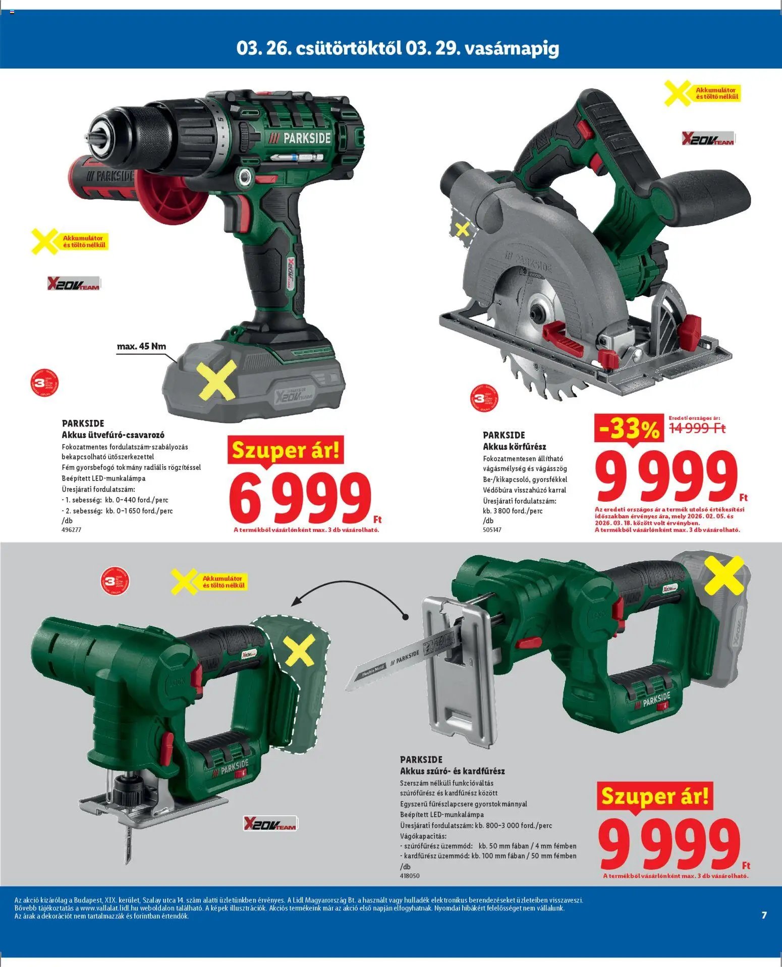 Lidl újság 2026.03.26. Lidl Budapest (2026-03-26 - 2026-03-29)