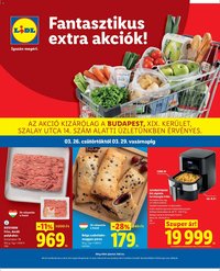 Lidl újság 2026.03.26. Lidl Budapest (2026-03-26 - 2026-03-29)