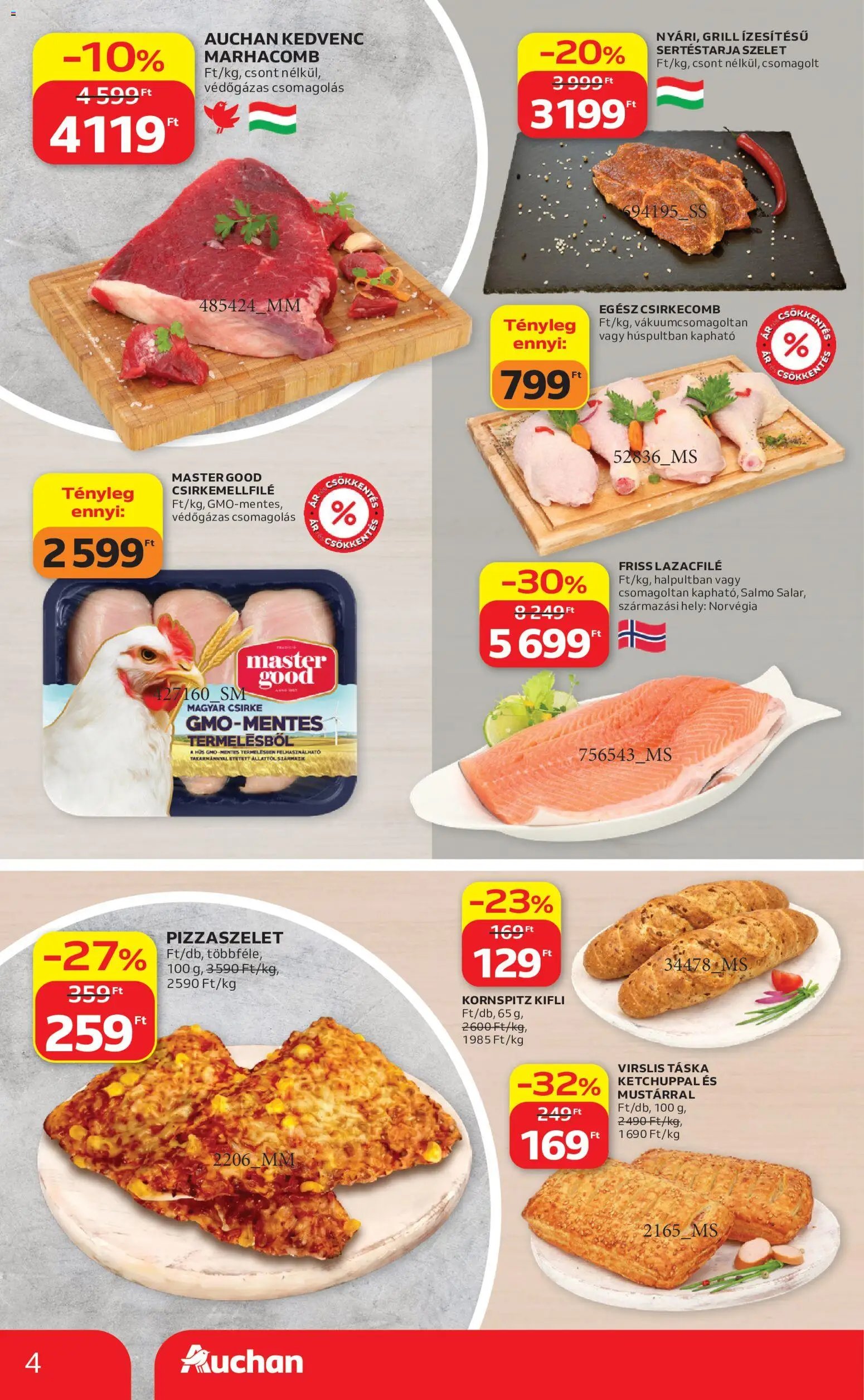 Auchan újság 2026.06.04. Auchan Szupermarket akciós újság