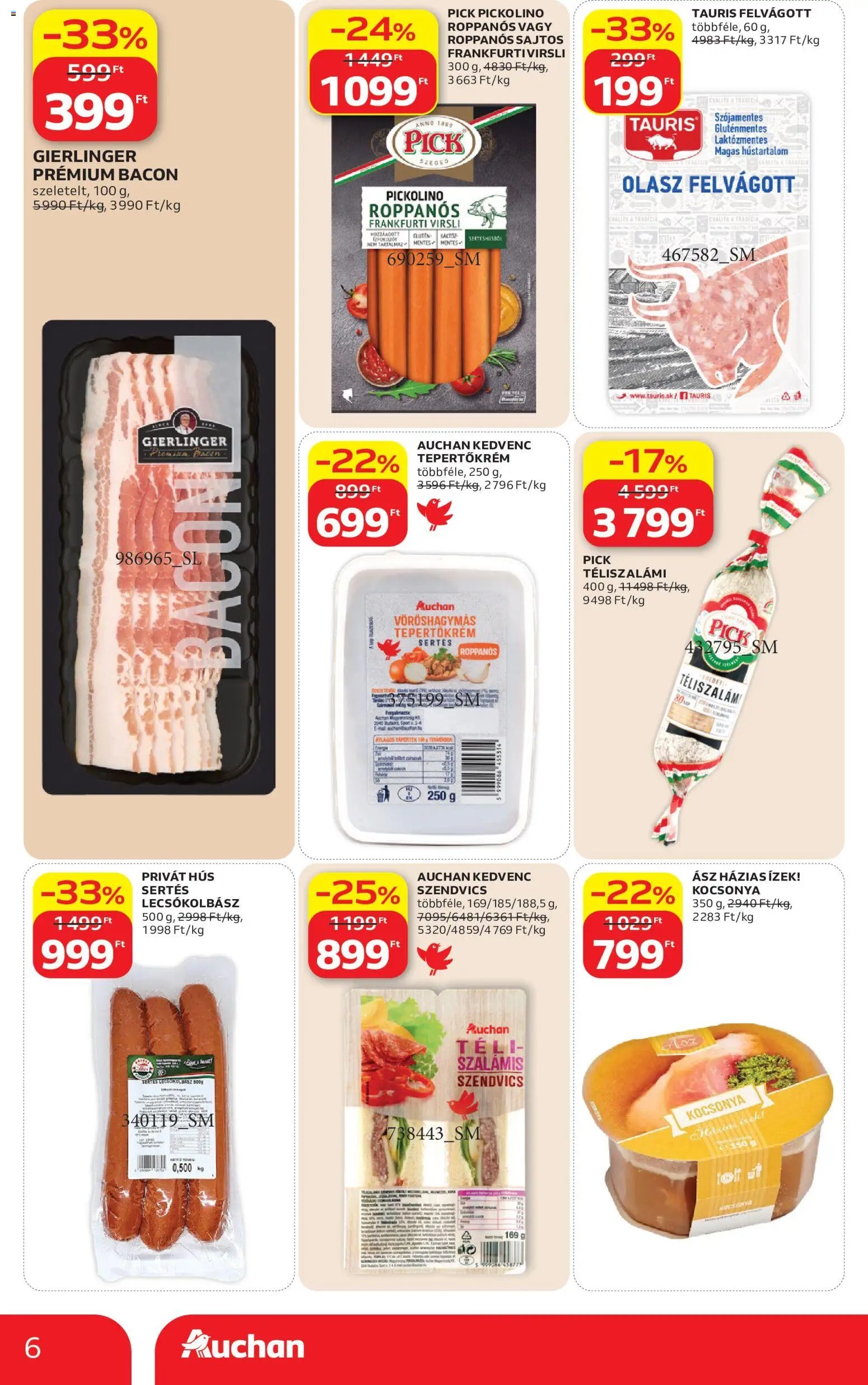 Auchan újság 2026.06.04. Auchan Szupermarket akciós újság