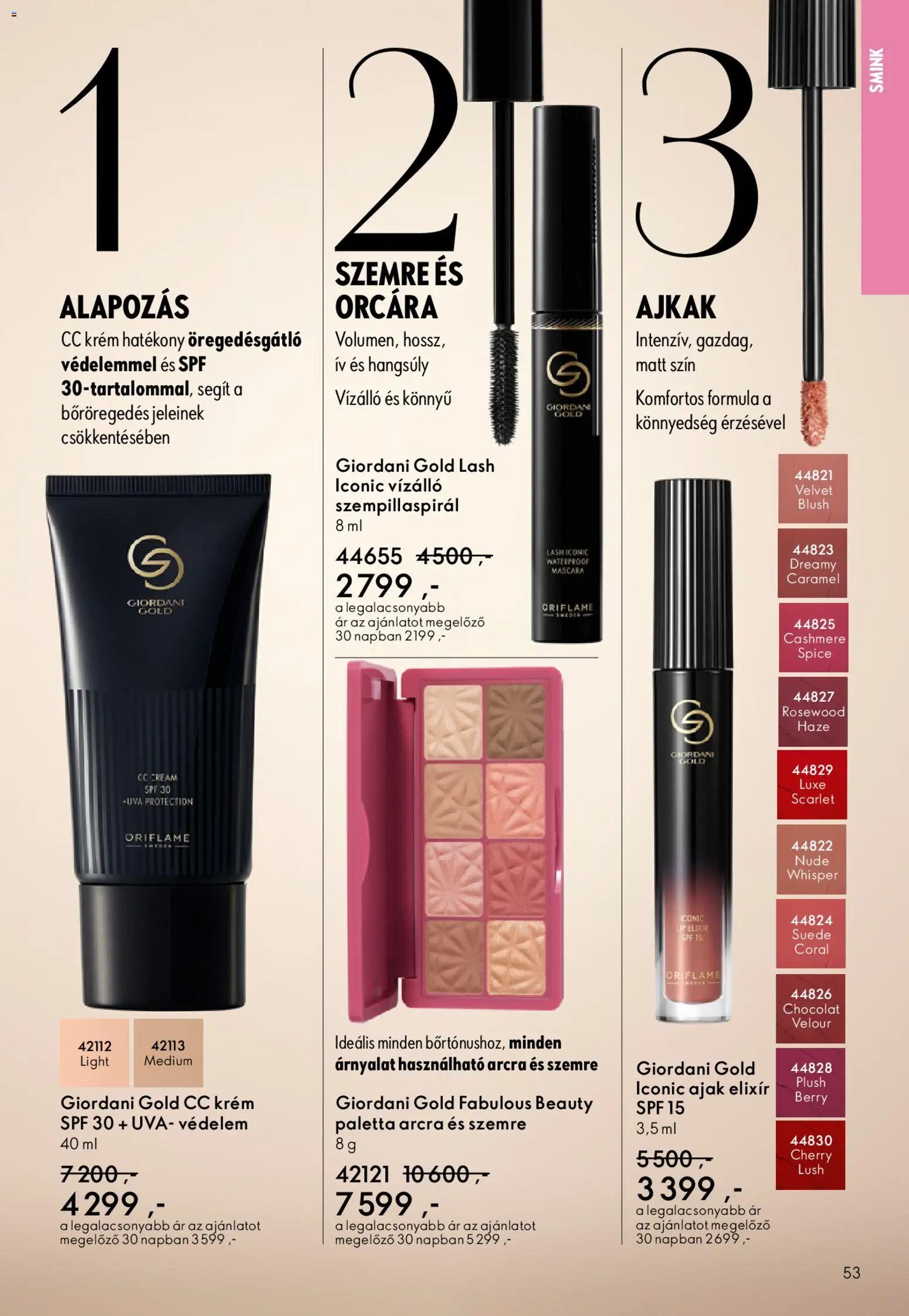 Oriflame újság 2026.04.15. Oriflame katalógus 2026/06 (2026-04-15 - 2026-05-05)