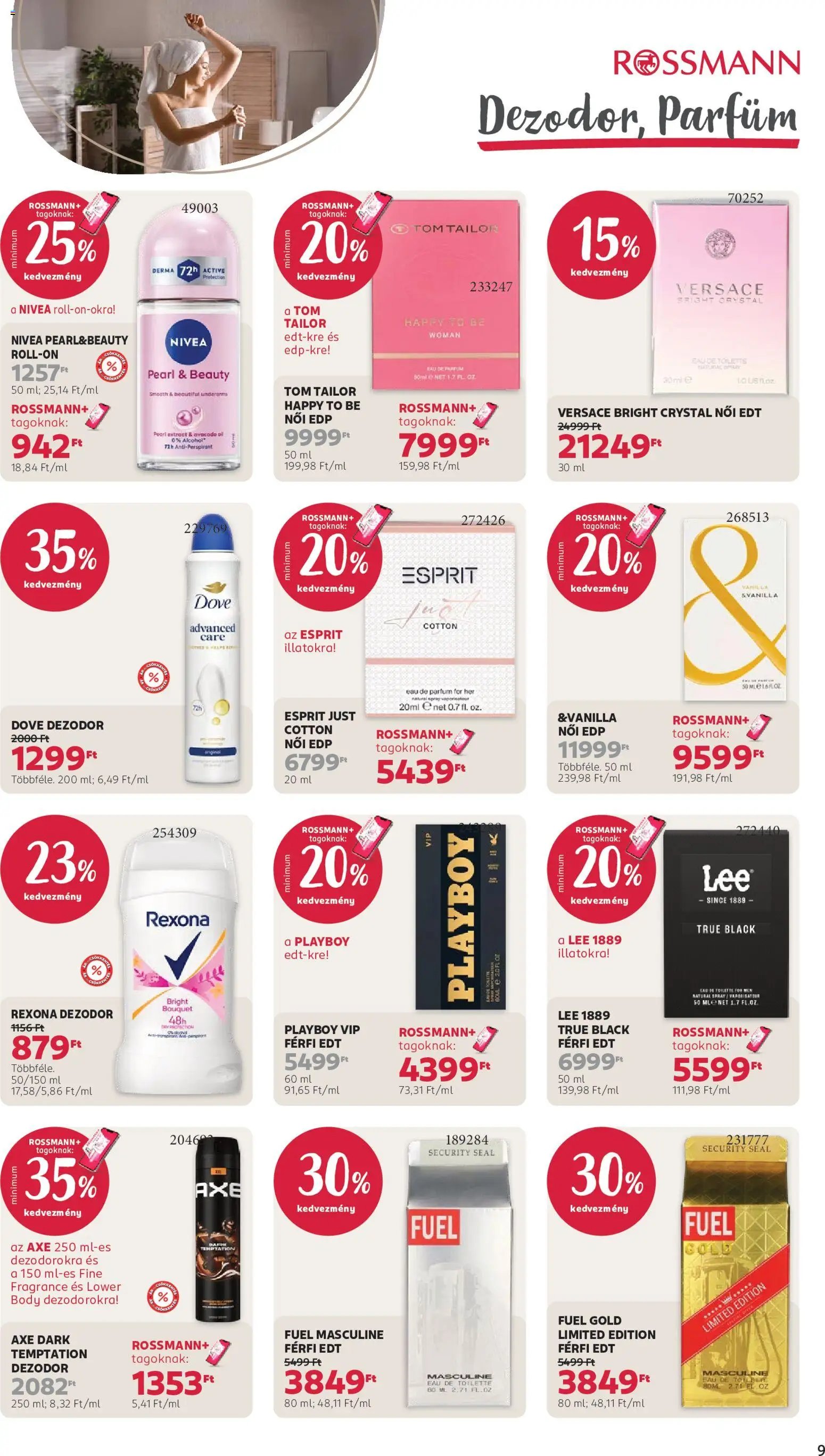 Rossmann újság 2026.08.03. Rossmann akciós újság