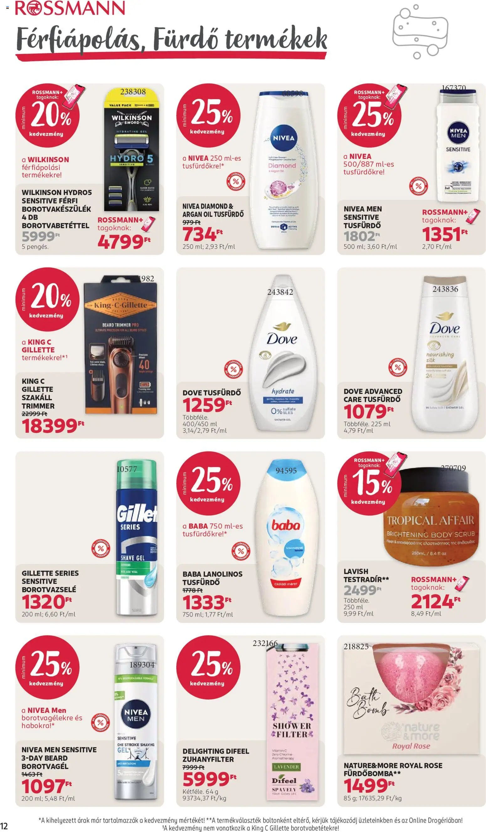 Rossmann újság 2026.08.03. Rossmann akciós újság