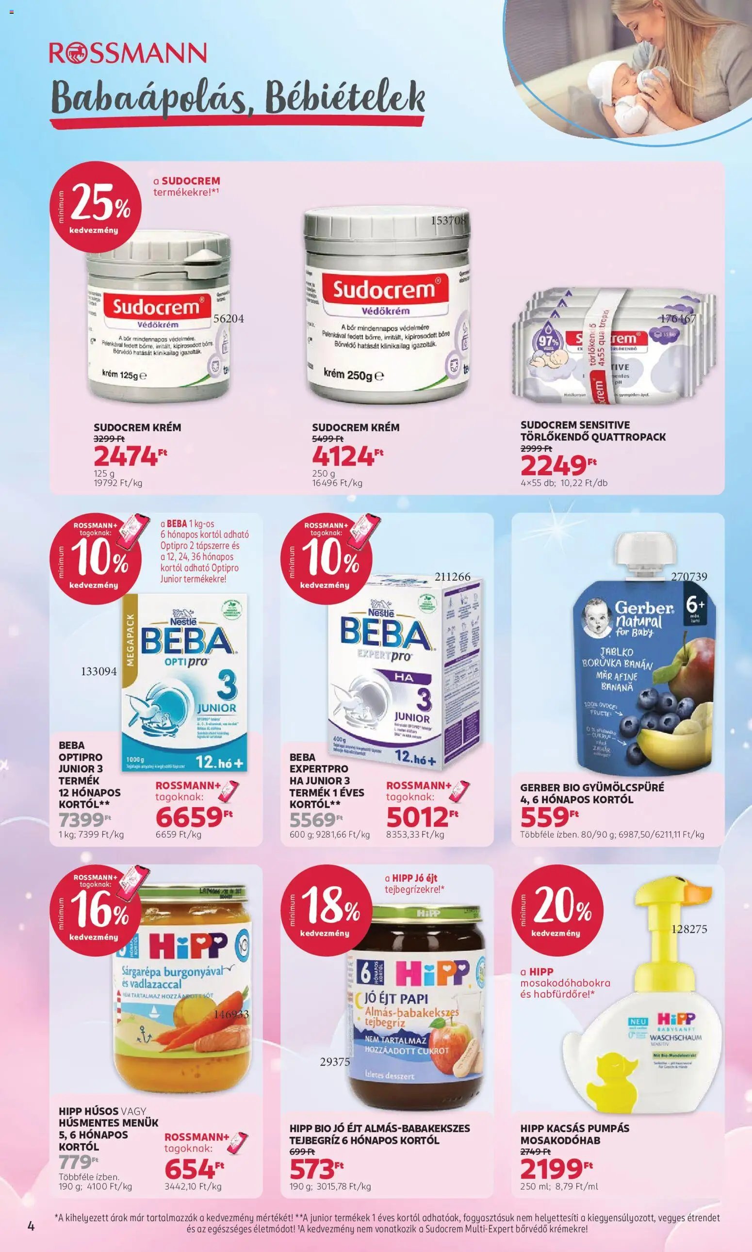 Rossmann újság 2026.08.03. Rossmann akciós újság