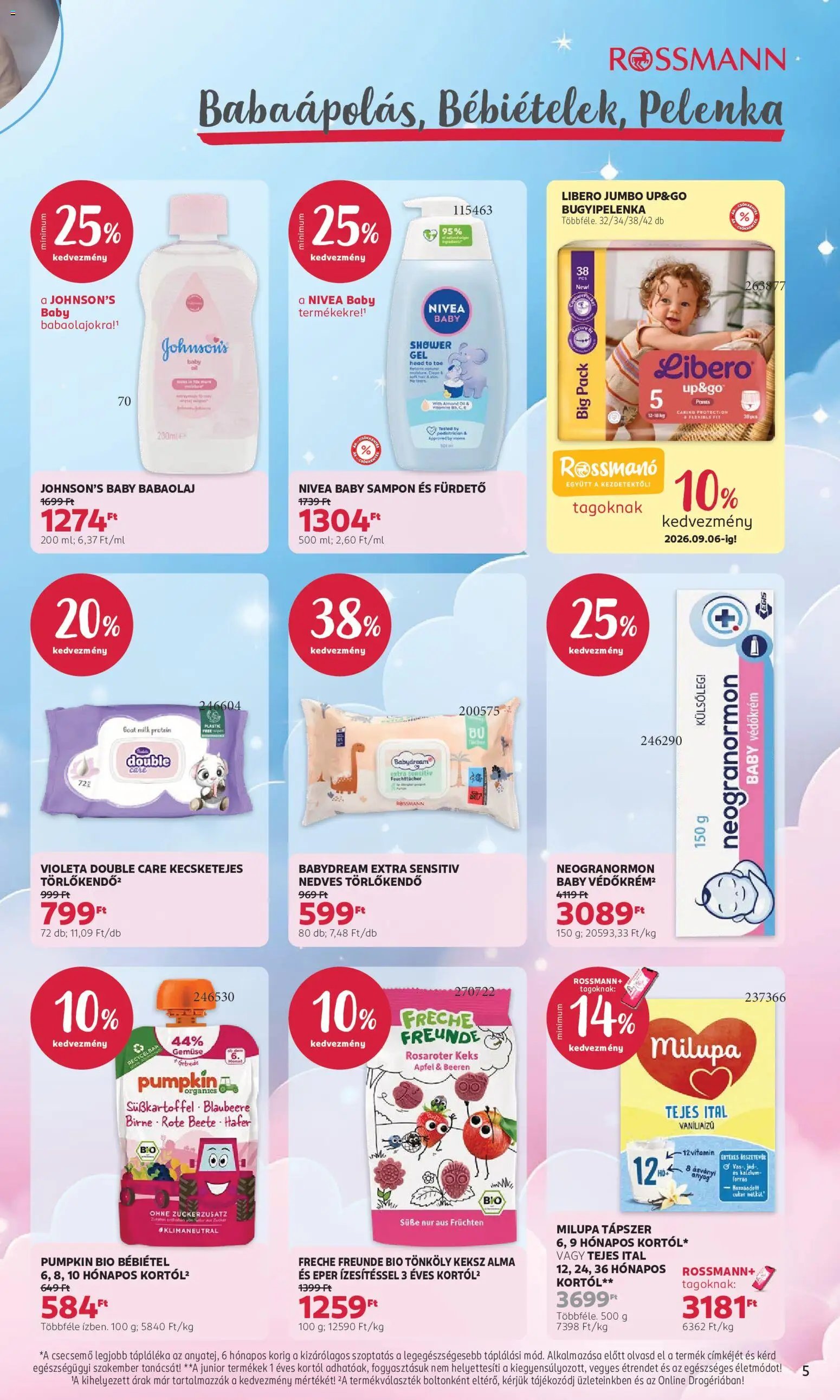 Rossmann újság 2026.08.03. Rossmann akciós újság