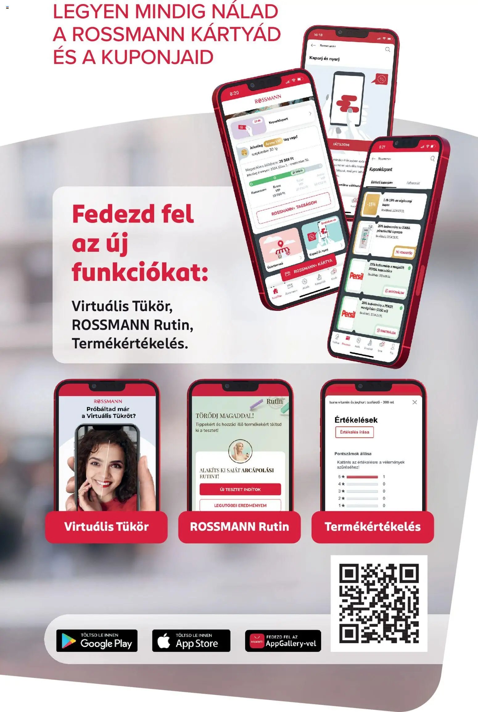 Rossmann újság 2026.08.03. Rossmann akciós újság