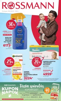 Rossmann újság 2026.08.03. Rossmann akciós újság