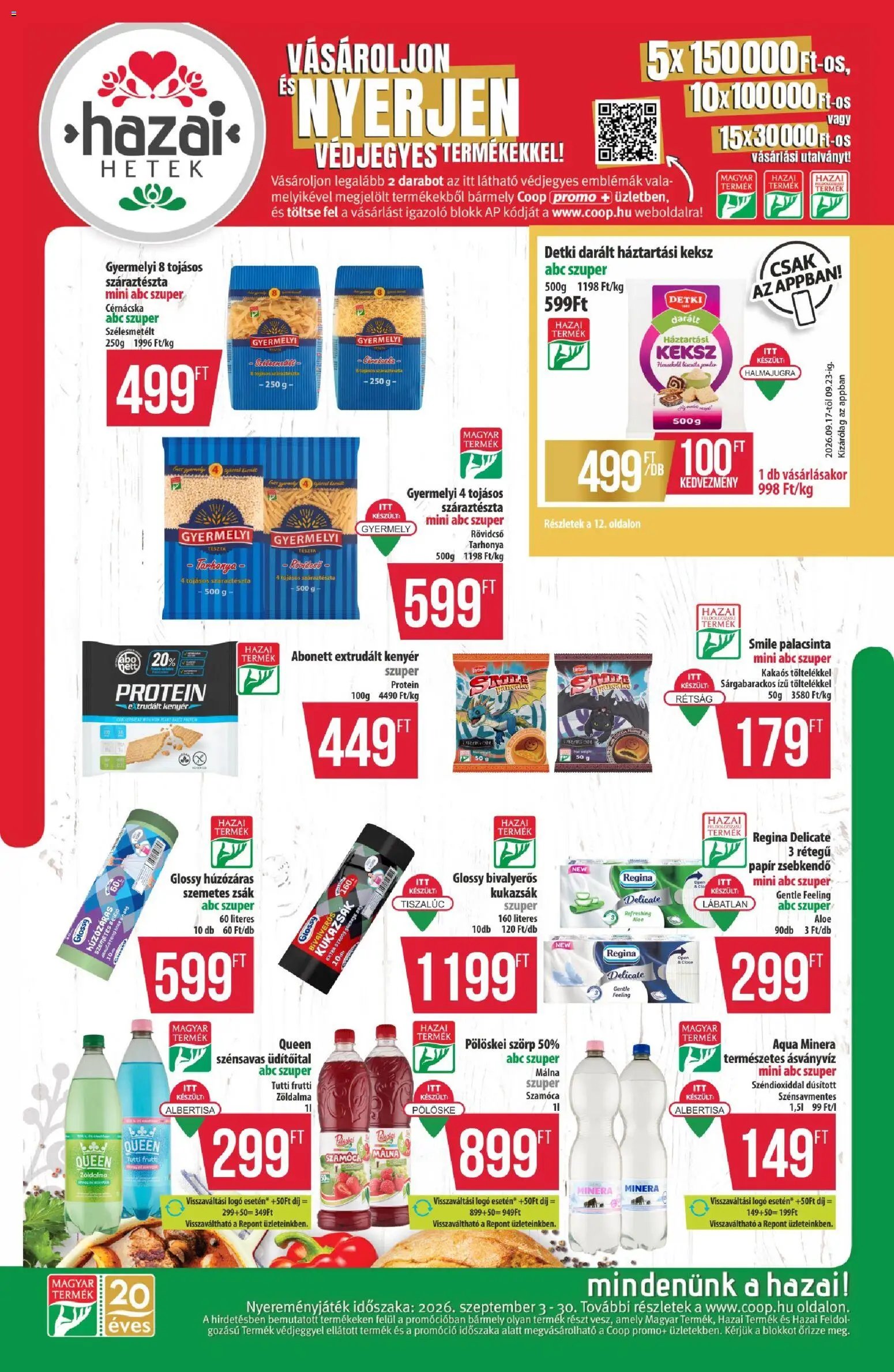 COOP újság 2026.09.17. COOP - Újság Észak Kelet Pro-Coop Zrt