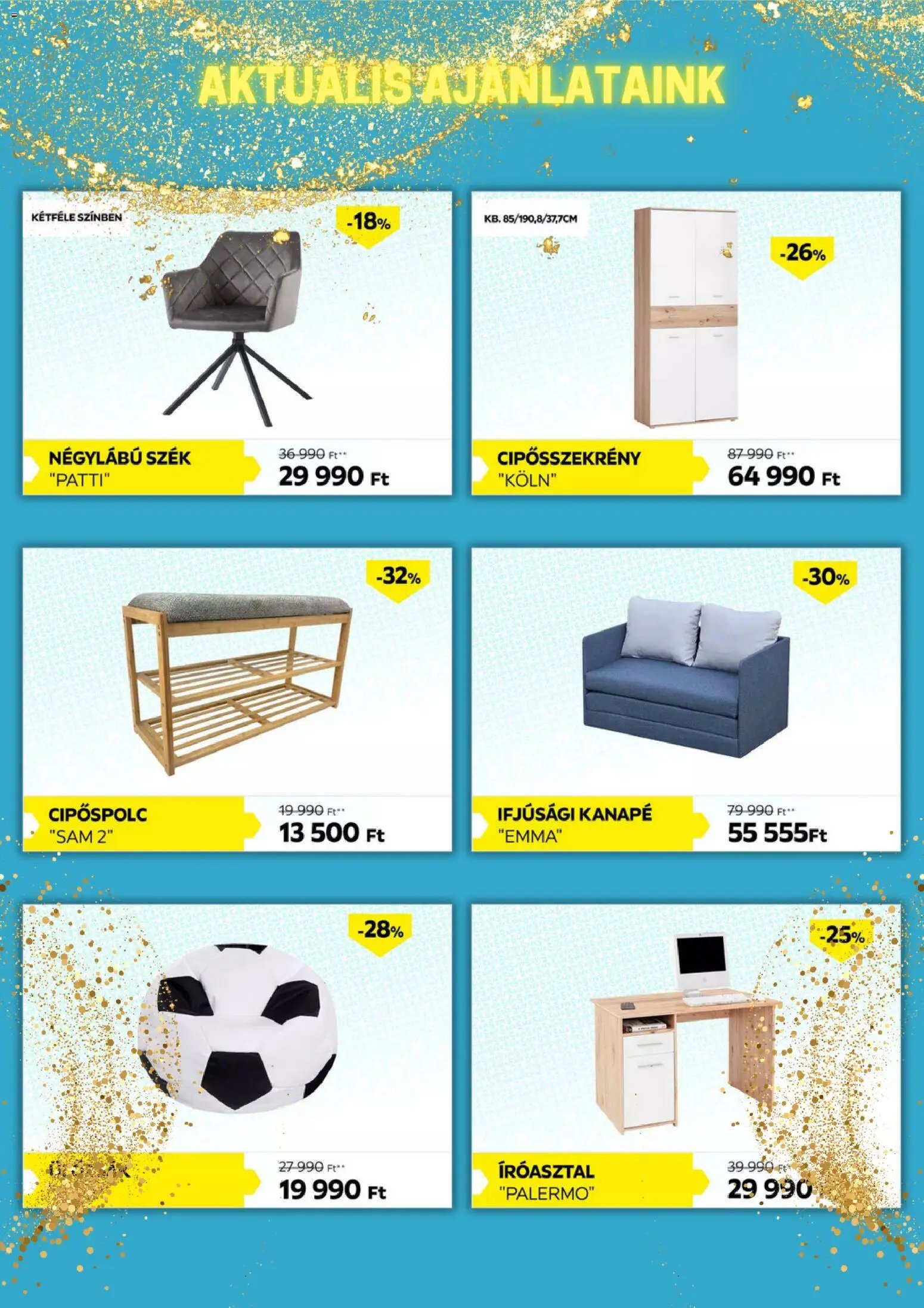 Möbelix újság 2025.11.17. Black Friday (2025-11-17 - 2025-11-23)