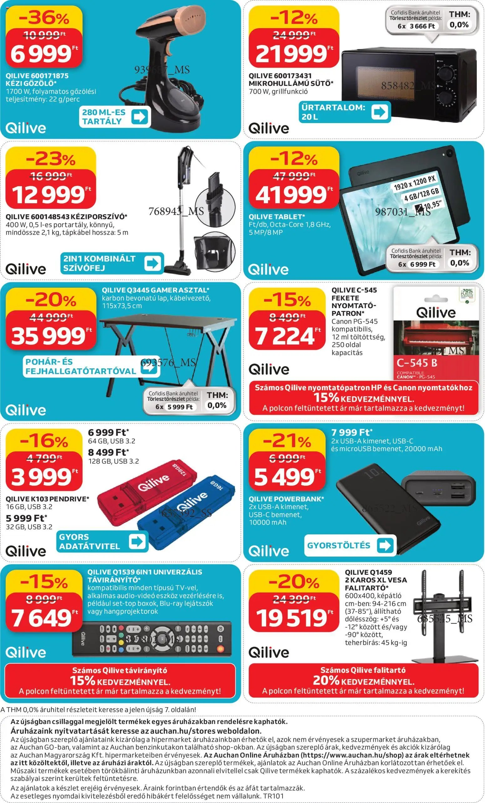 Auchan újság 2026.02.05. Qilive ajánlataink (2026-02-05 - 2026-02-25)