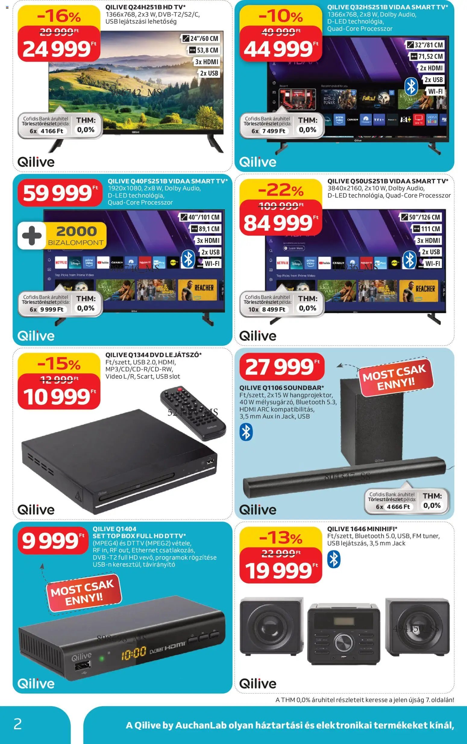 Auchan újság 2026.02.05. Qilive ajánlataink (2026-02-05 - 2026-02-25)