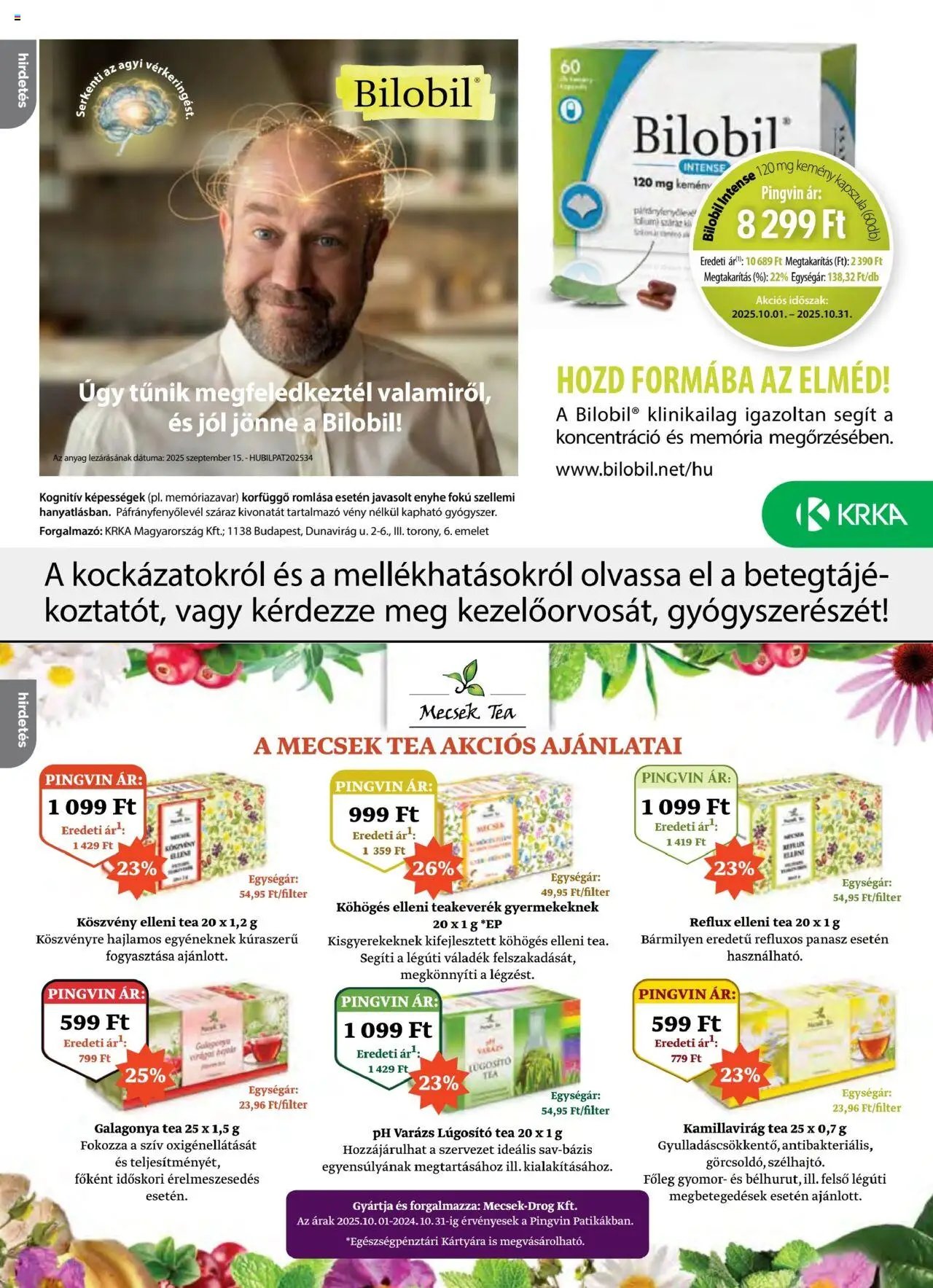 Pingvin Patika újság 2025.10.01. Pingvin Magazin (2025-10-01 - 2025-10-31)