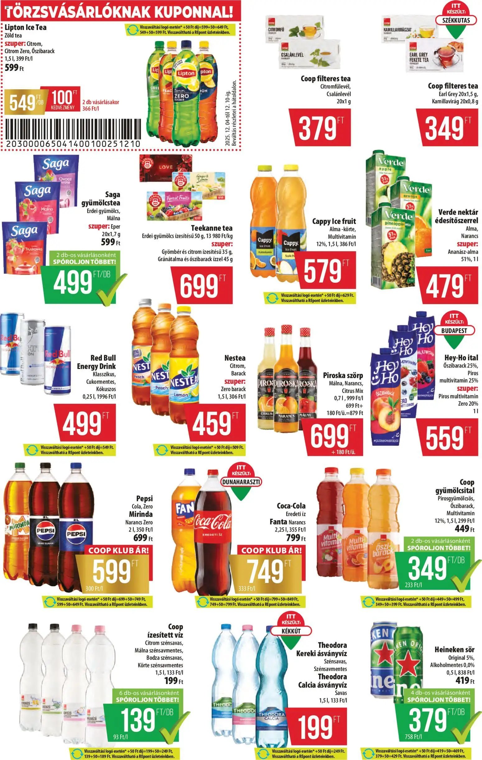 COOP újság 2025.12.04. Észak Kelet Pro-Coop Zrt (2025-12-04 - 2025-12-10)