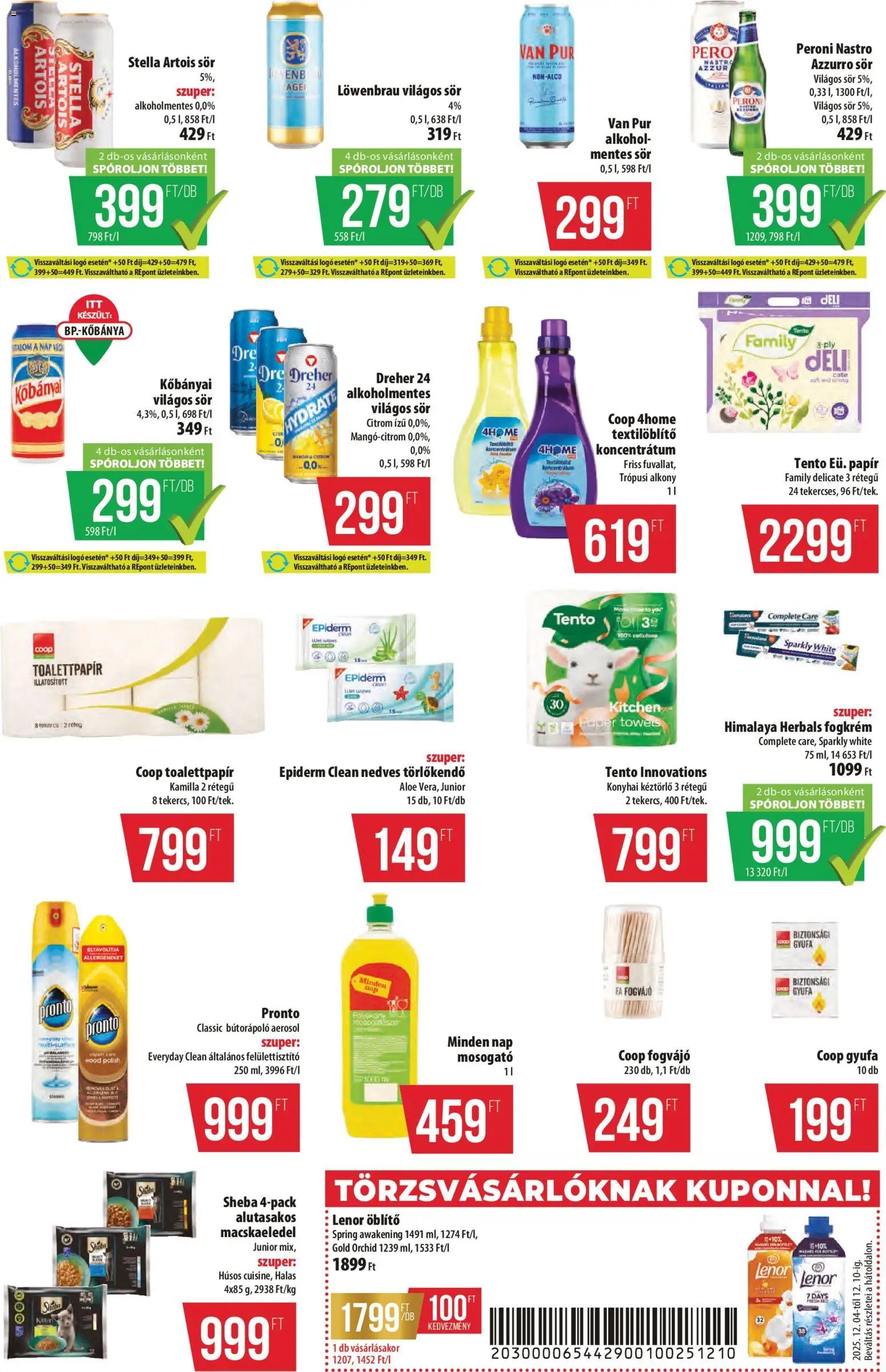 COOP újság 2025.12.04. Észak Kelet Pro-Coop Zrt (2025-12-04 - 2025-12-10)