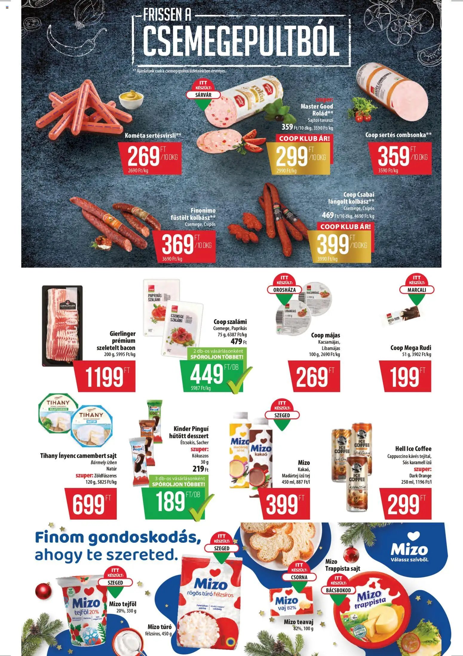 COOP újság 2025.12.04. Észak Kelet Pro-Coop Zrt (2025-12-04 - 2025-12-10)