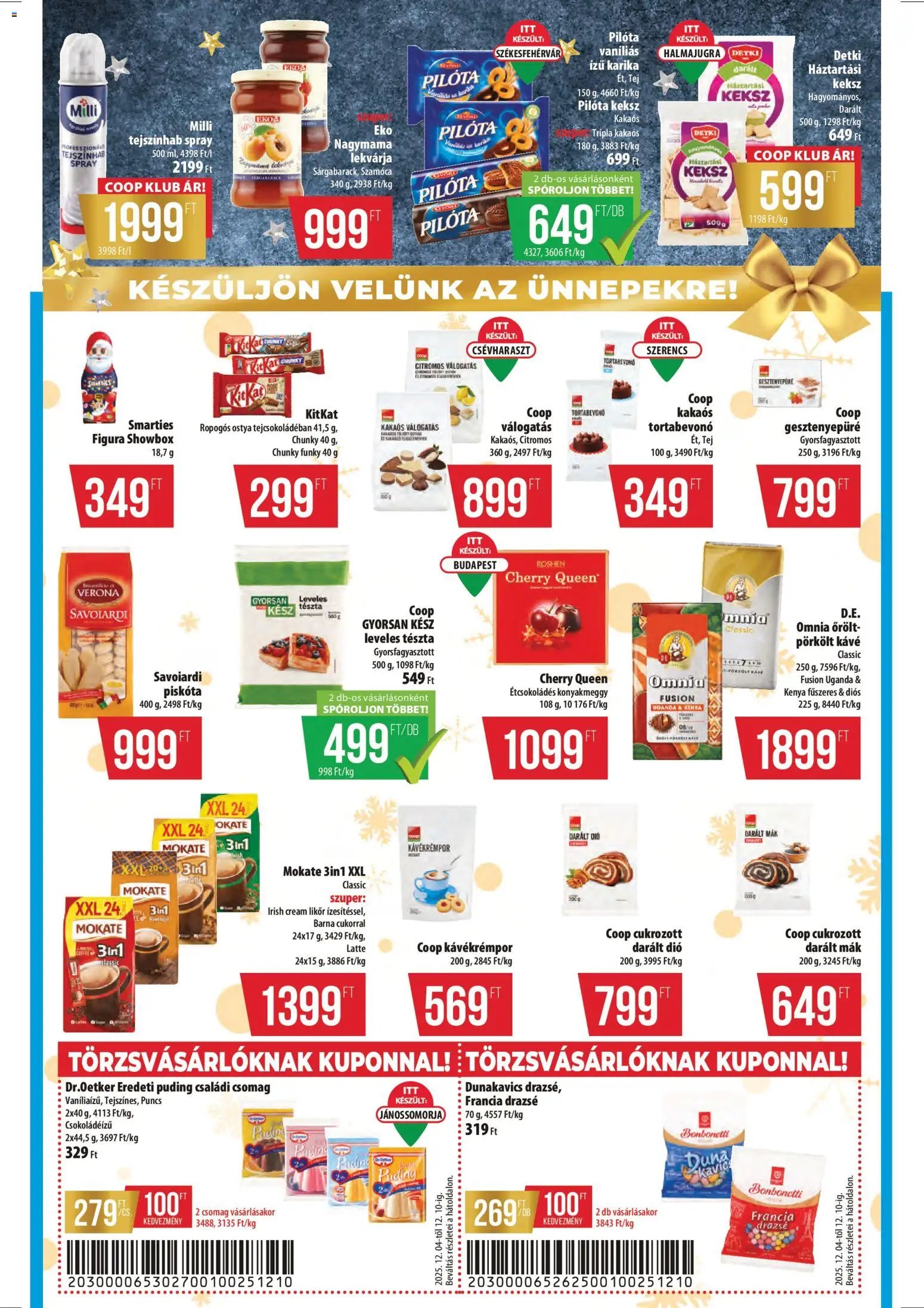 COOP újság 2025.12.04. Észak Kelet Pro-Coop Zrt (2025-12-04 - 2025-12-10)