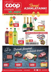 COOP újság 2025.12.04. Észak Kelet Pro-Coop Zrt (2025-12-04 - 2025-12-10)