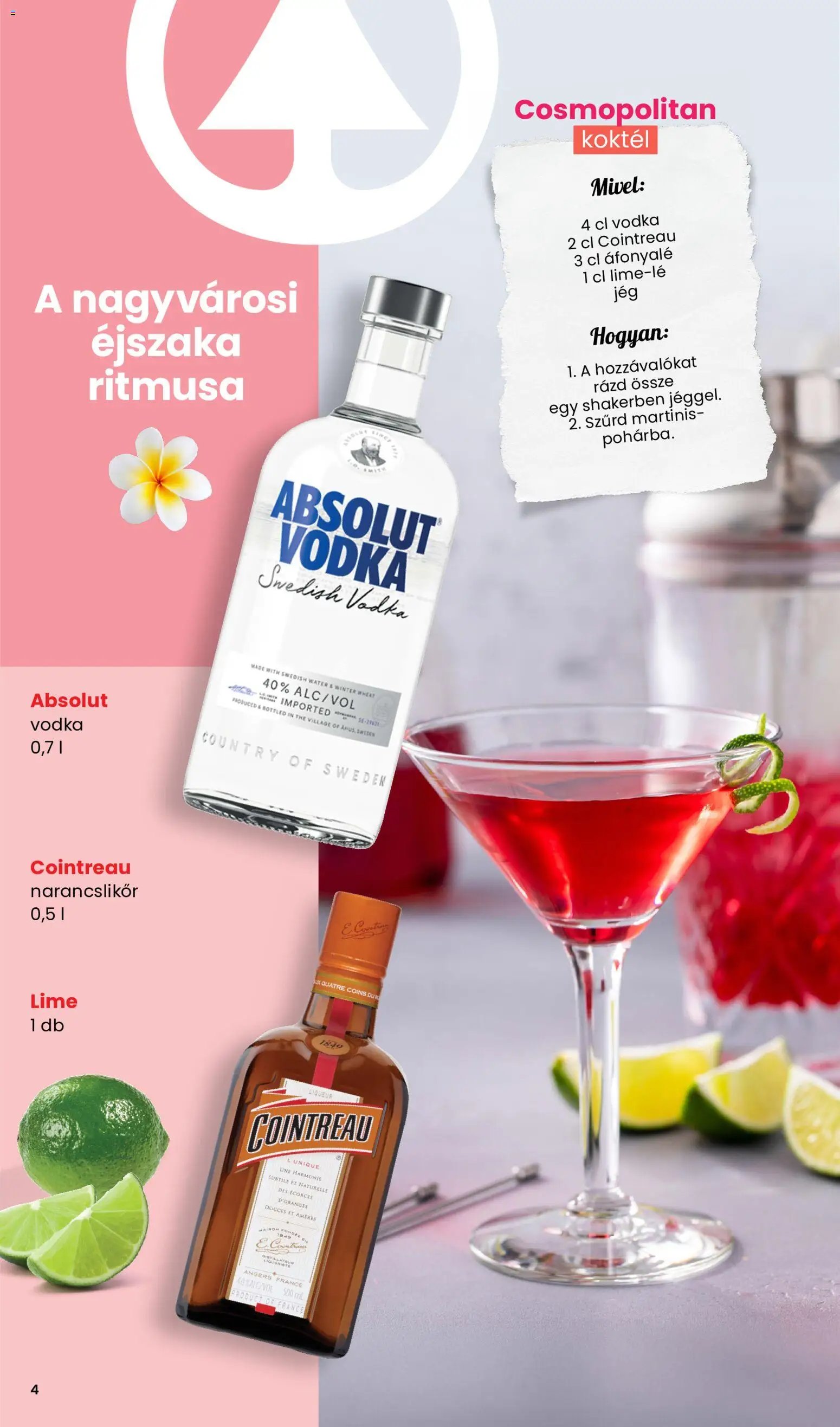 Spar újság 2026.06.25. Spar Koktél katalógus