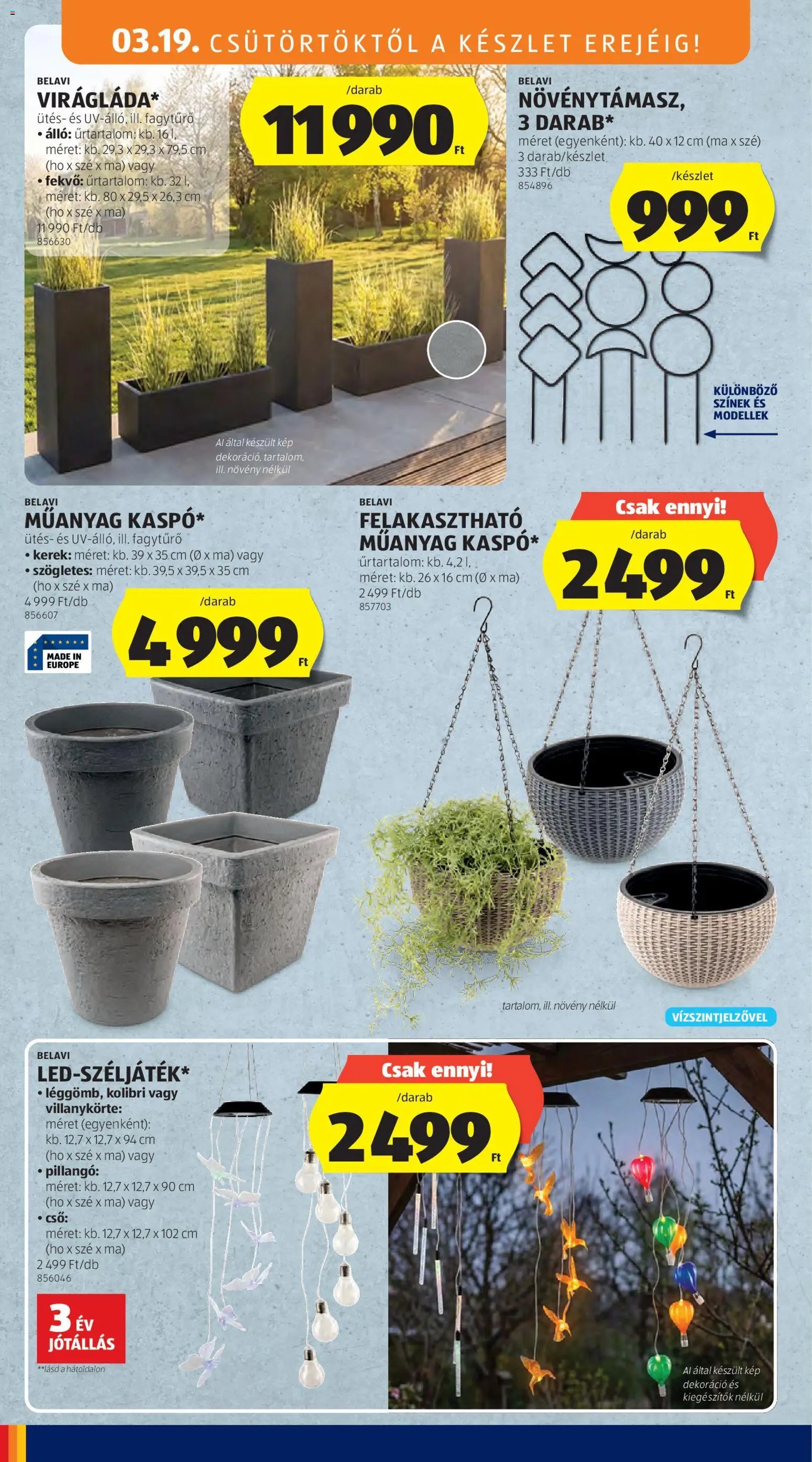 Aldi újság 2026.03.19. Aldi Középső sor termékei (2026-03-19 - 2026-03-25)