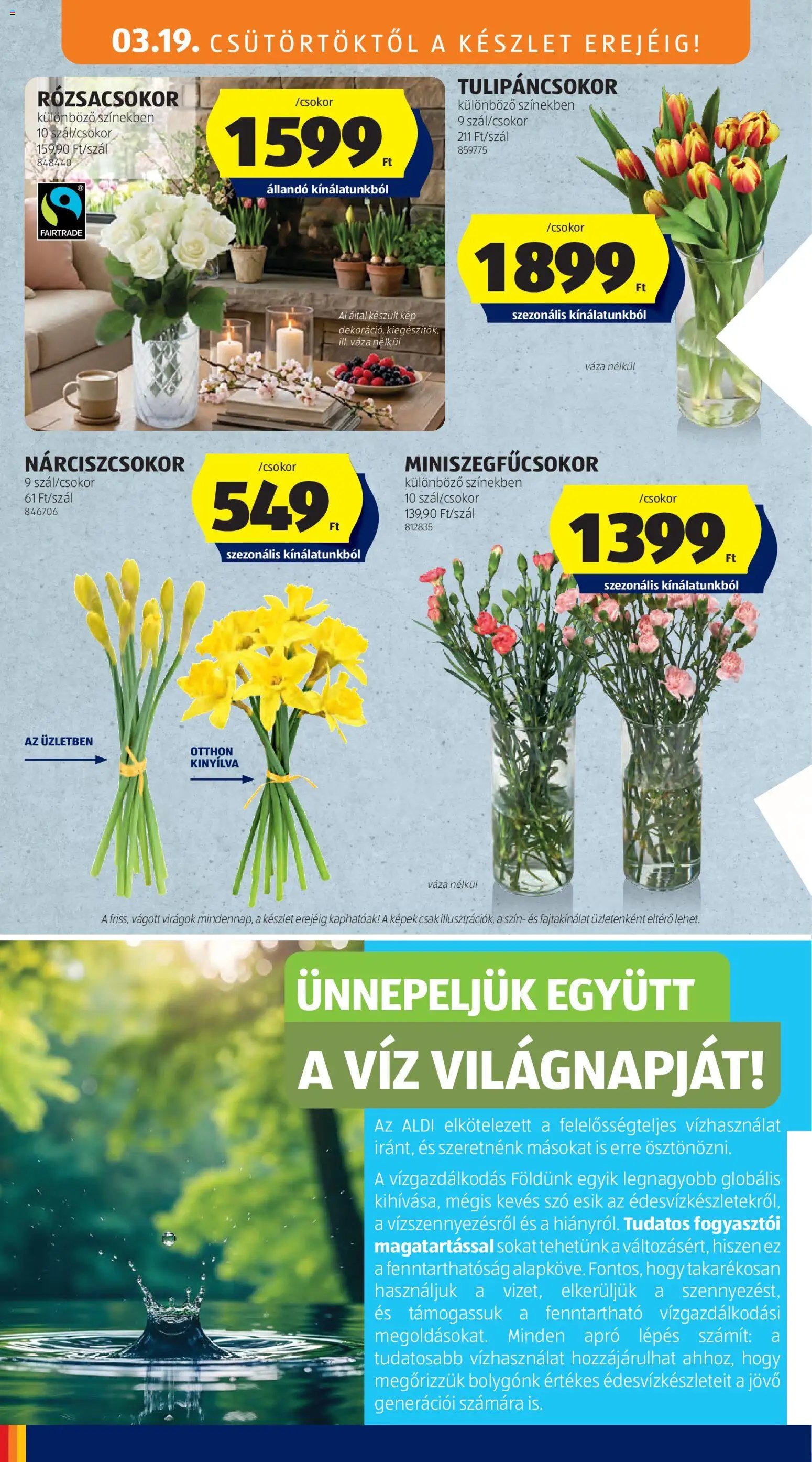 Aldi újság 2026.03.19. Aldi Középső sor termékei (2026-03-19 - 2026-03-25)