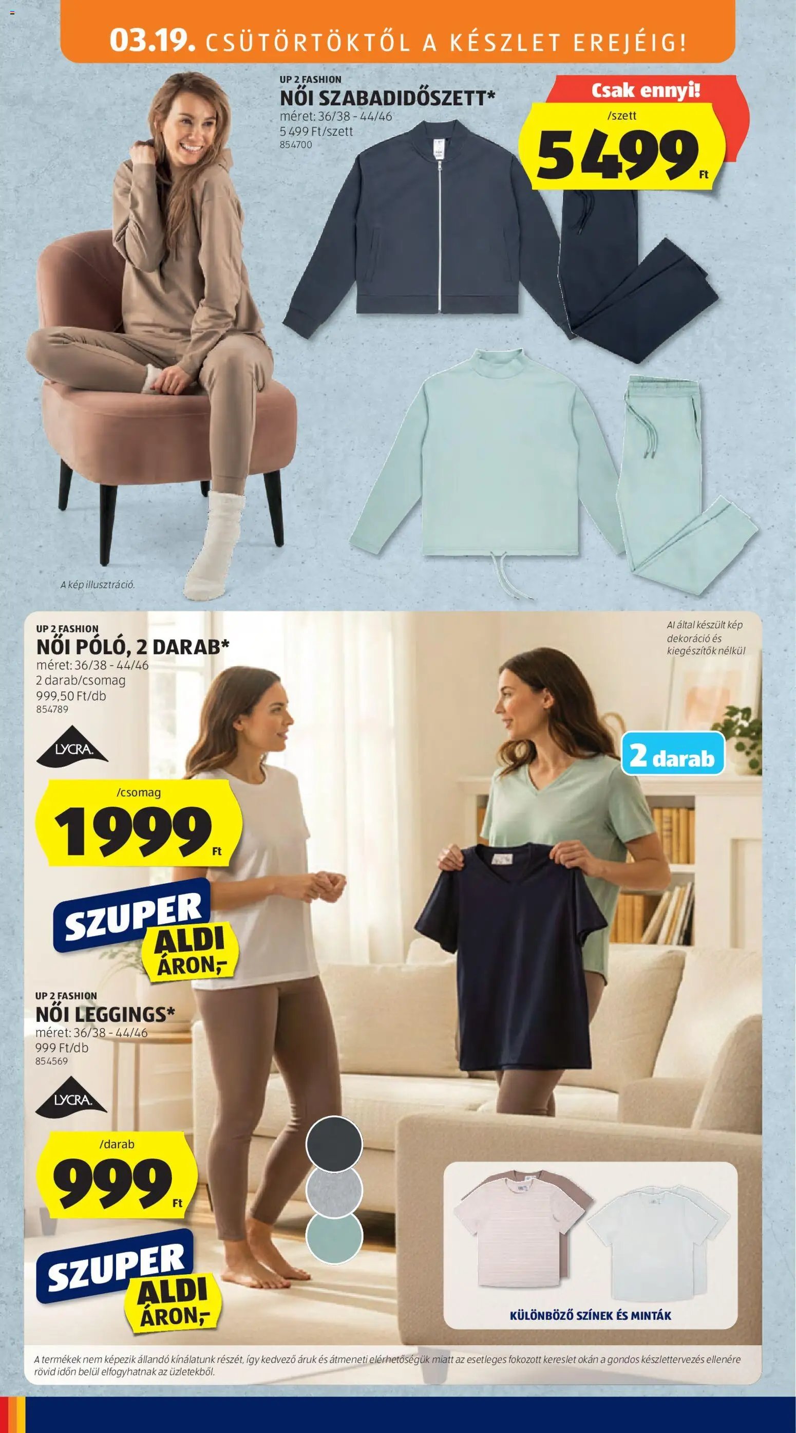 Aldi újság 2026.03.19. Aldi Középső sor termékei (2026-03-19 - 2026-03-25)