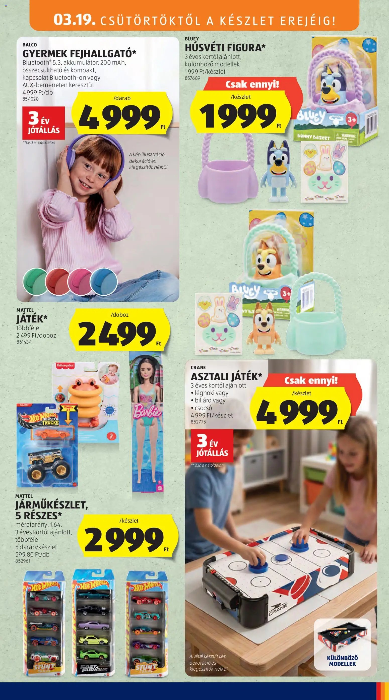 Aldi újság 2026.03.19. Aldi Középső sor termékei (2026-03-19 - 2026-03-25)