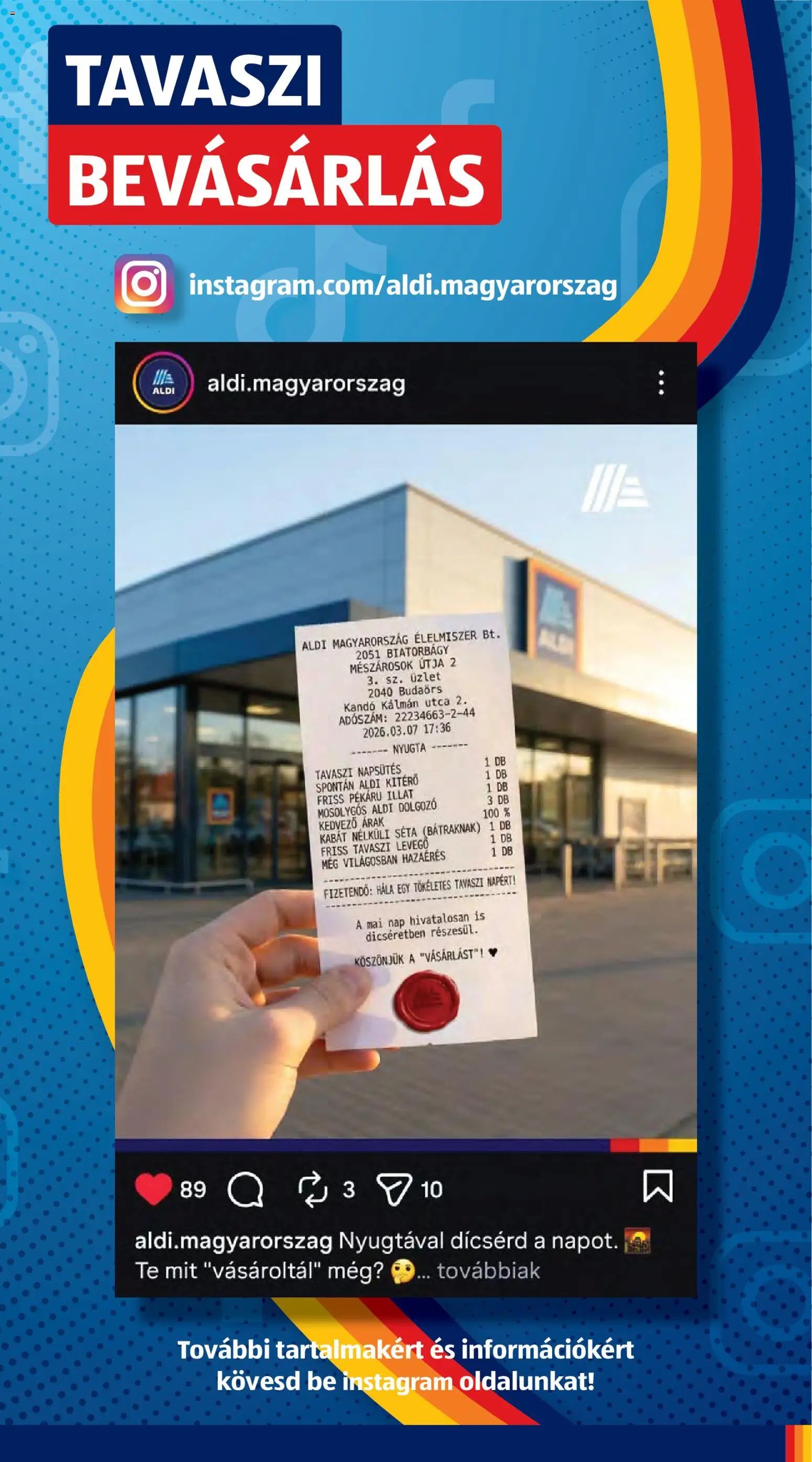 Aldi újság 2026.03.19. Aldi Középső sor termékei (2026-03-19 - 2026-03-25)