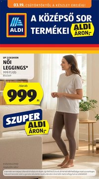 Aldi újság 2026.03.19. Aldi Középső sor termékei (2026-03-19 - 2026-03-25)