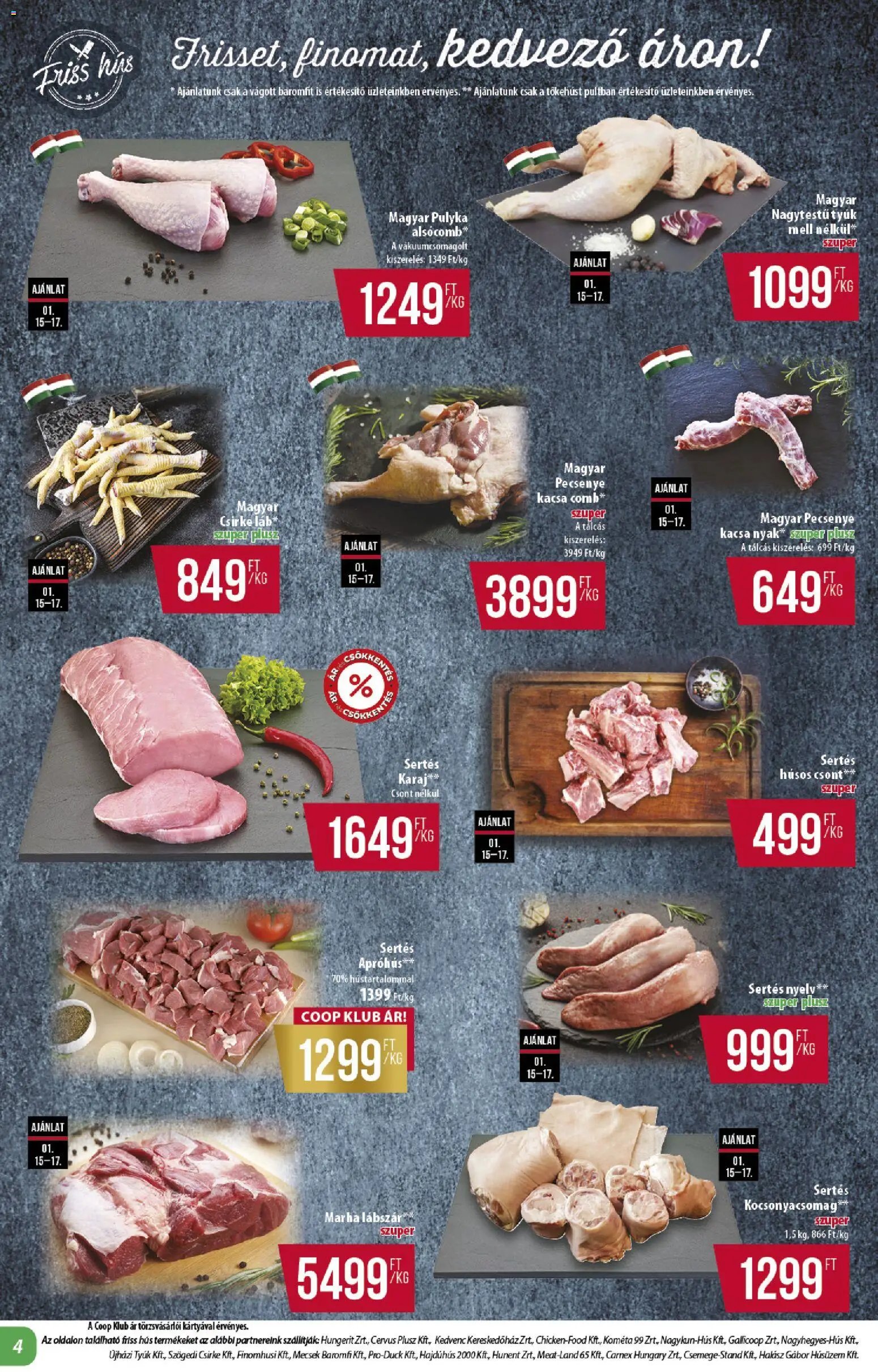 COOP újság 2026.01.15. Alföld Pro-Coop Zrt. - Abc szuper (2026-01-15 - 2026-01-21)