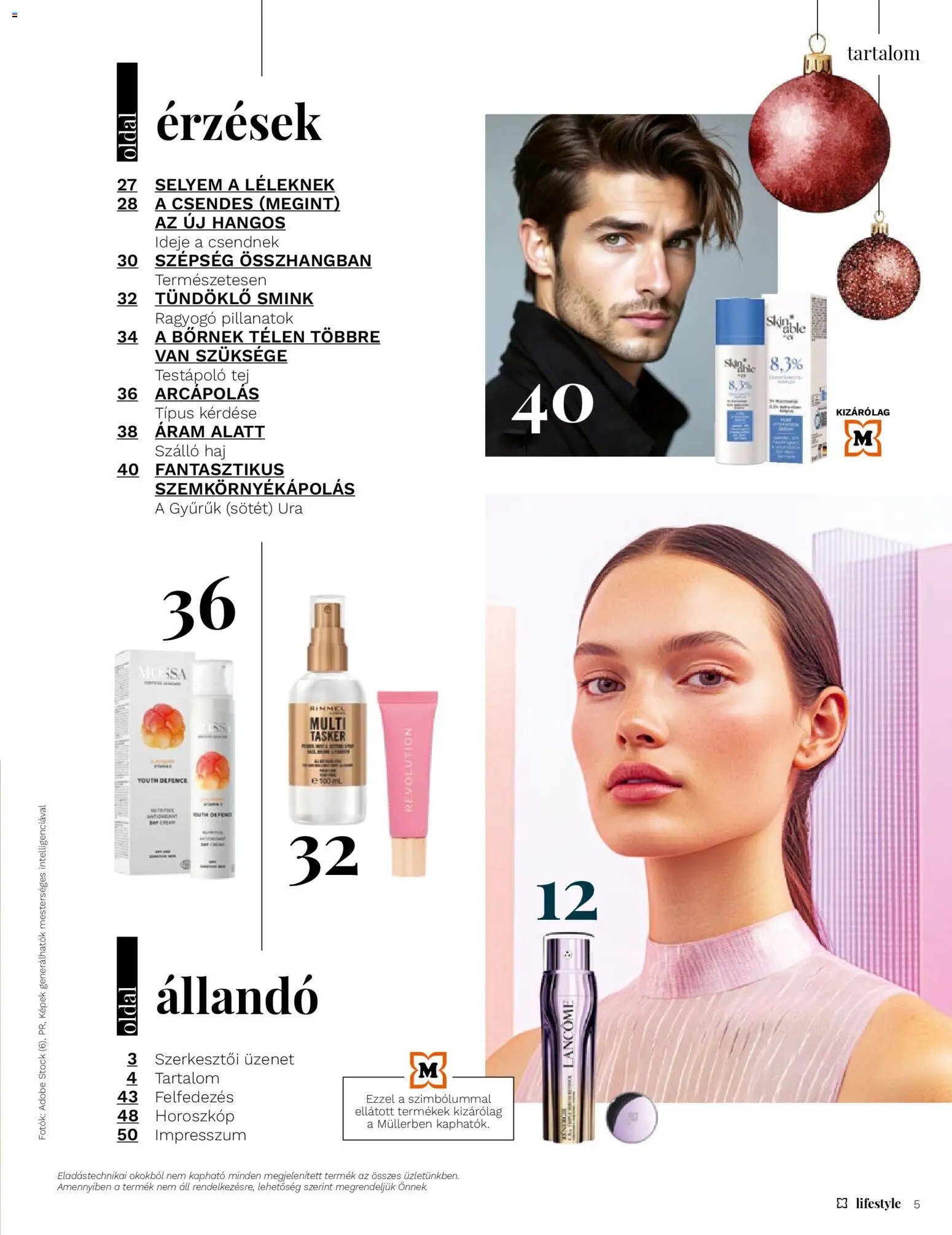 Müller újság 2025.12.01. Lifestyle magazin (2025-12-01 - 2025-12-31)