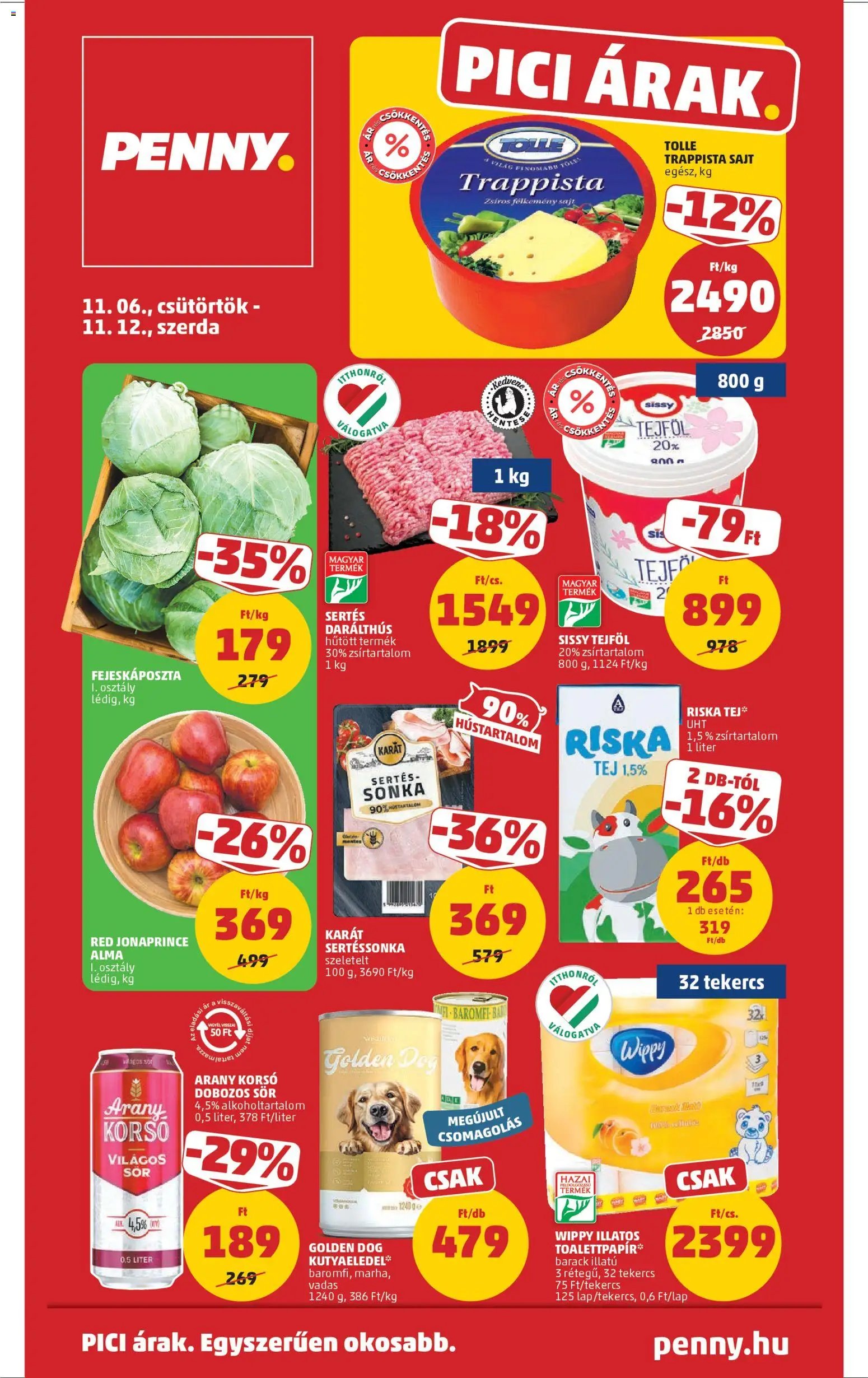 PENNY újság 2025.11.06. Akciós újság PENNY (2025-11-06 - 2025-11-12)