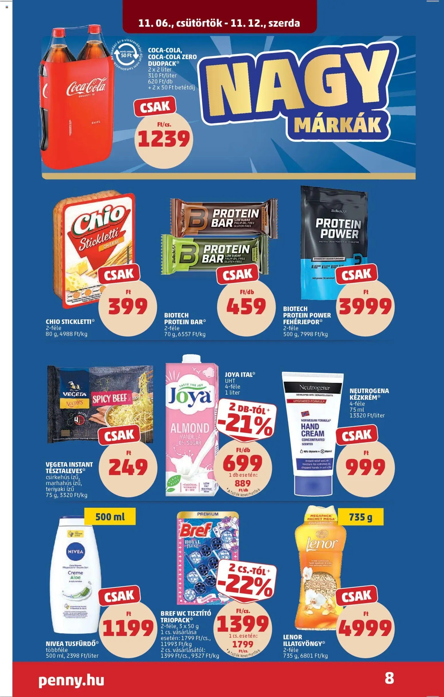 PENNY újság 2025.11.06. Akciós újság PENNY (2025-11-06 - 2025-11-12)