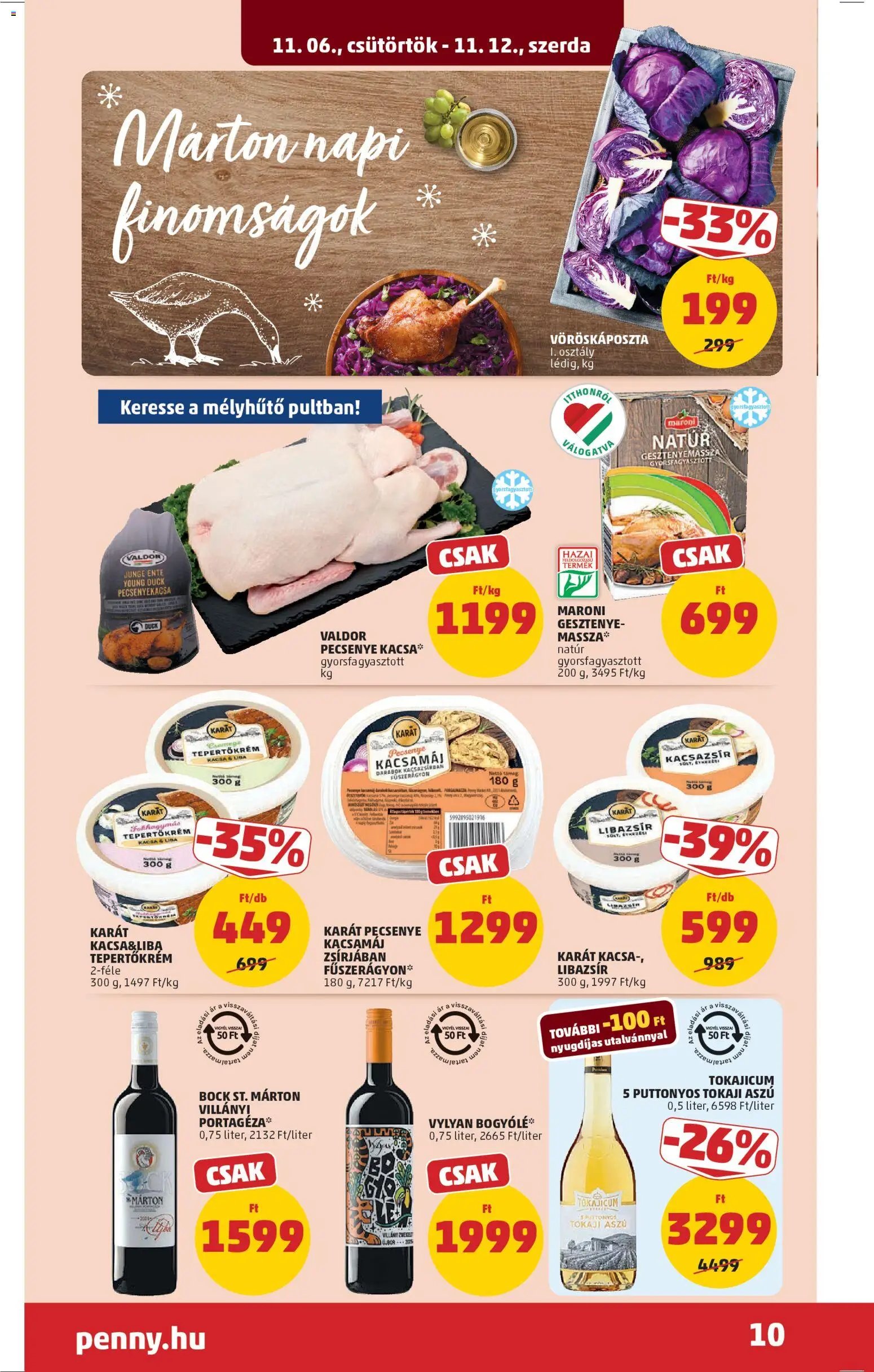 PENNY újság 2025.11.06. Akciós újság PENNY (2025-11-06 - 2025-11-12)