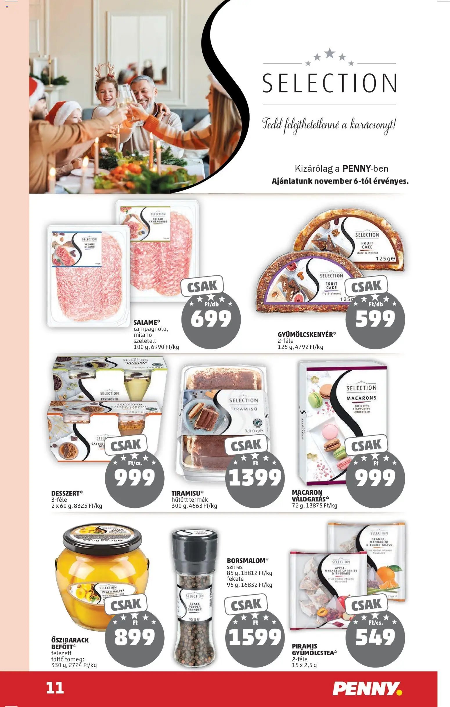 PENNY újság 2025.11.06. Akciós újság PENNY (2025-11-06 - 2025-11-12)